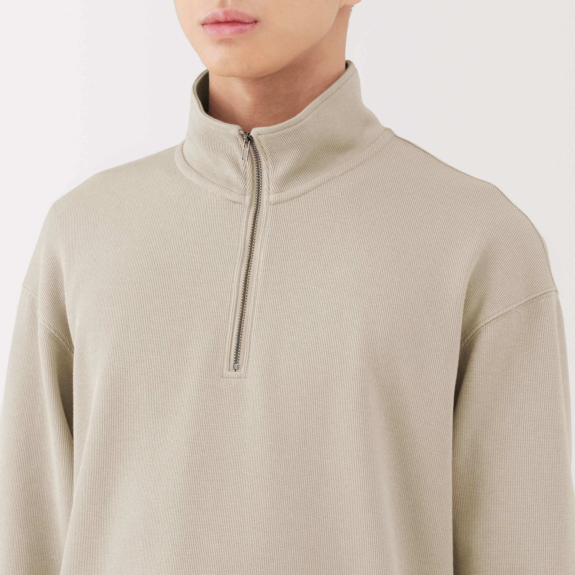 Double Knit Half-Zip Pullover - Image 7
