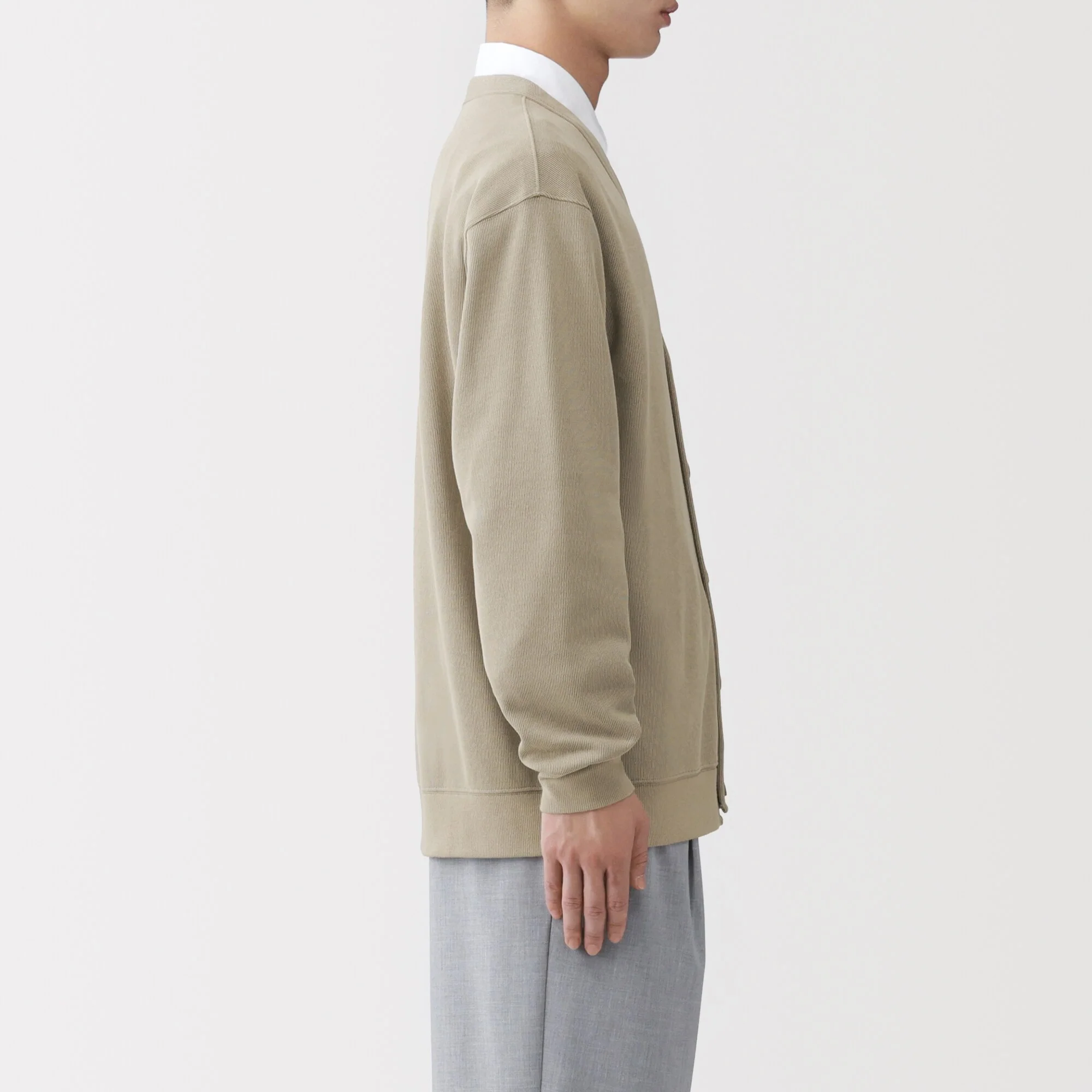 Double Knit V-Neck Cardigan - Image 14