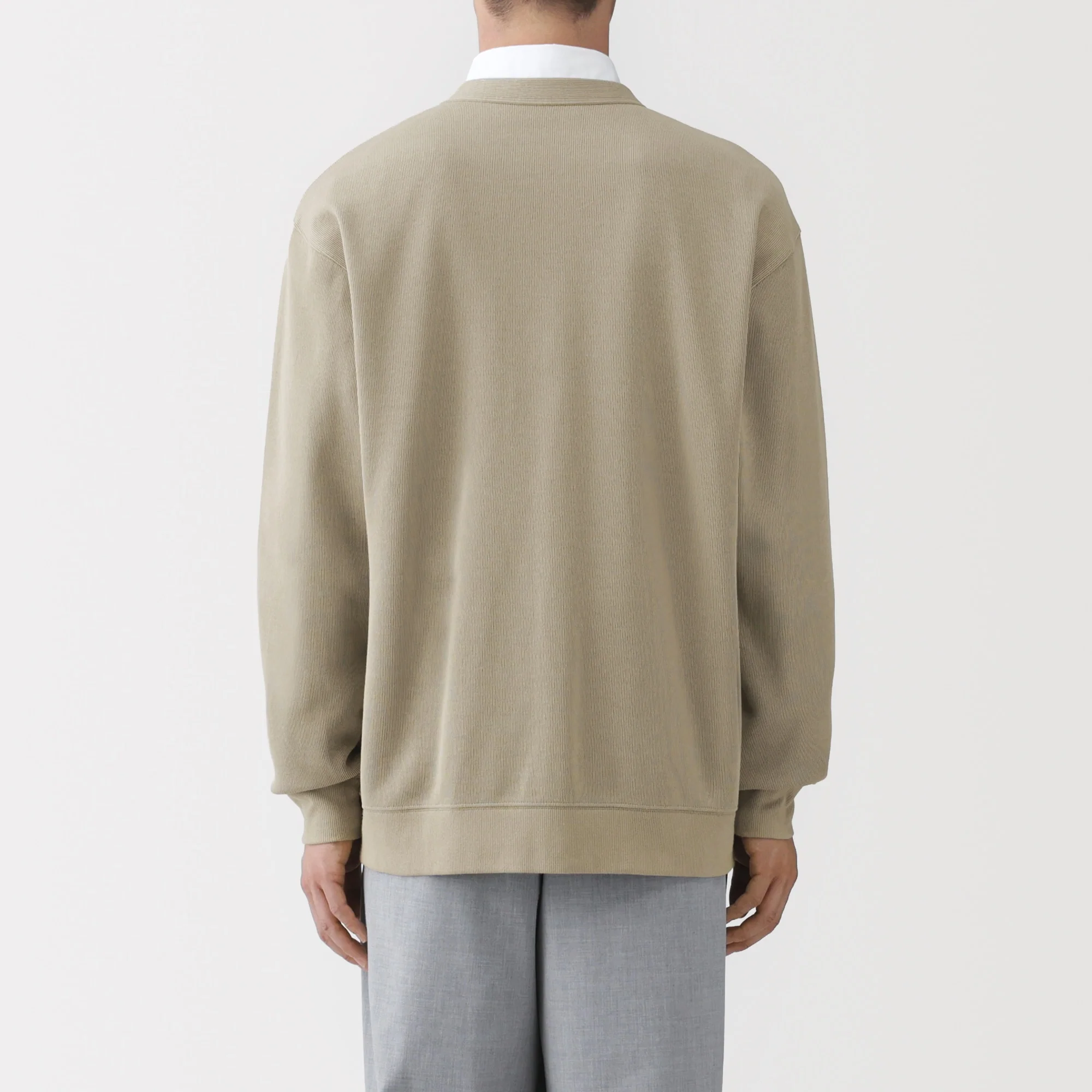 Double Knit V-Neck Cardigan - Image 6