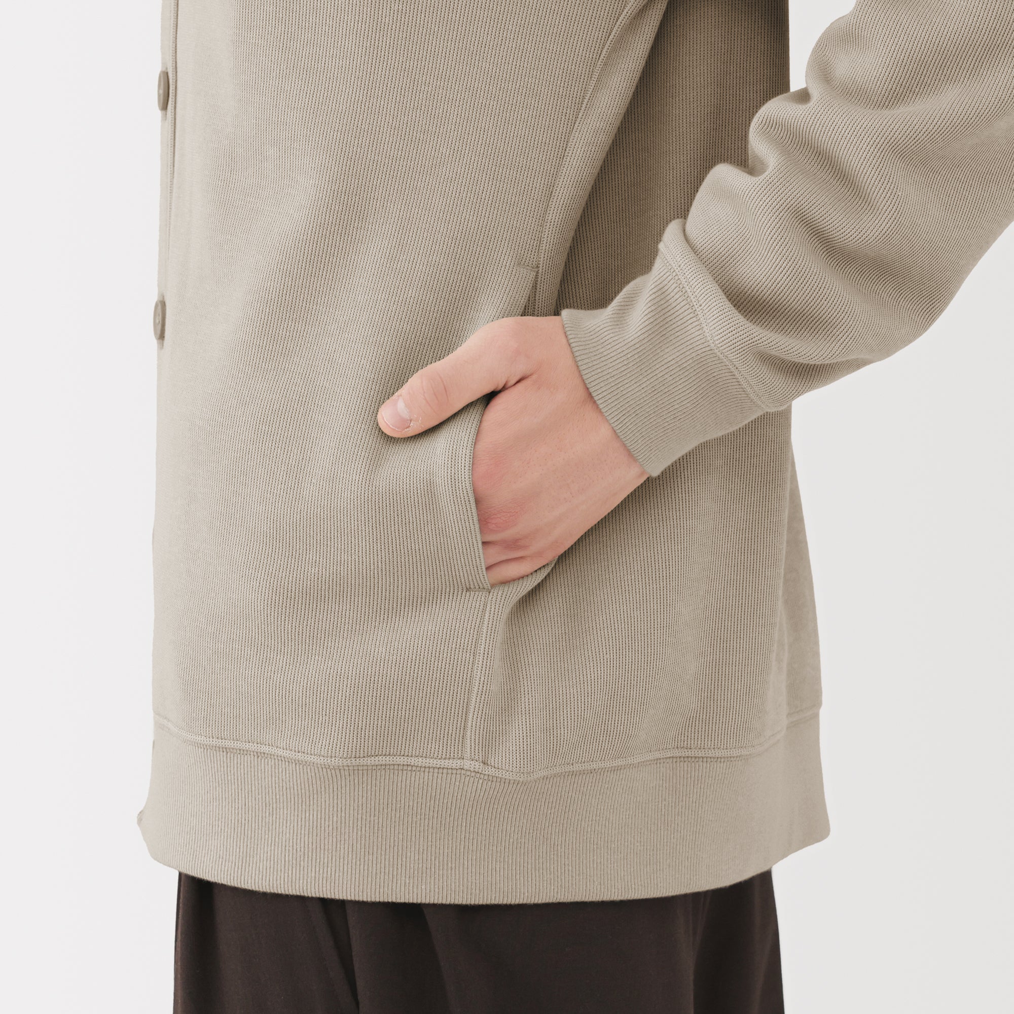Double Knitted V-Neck Cardigan - Image 18