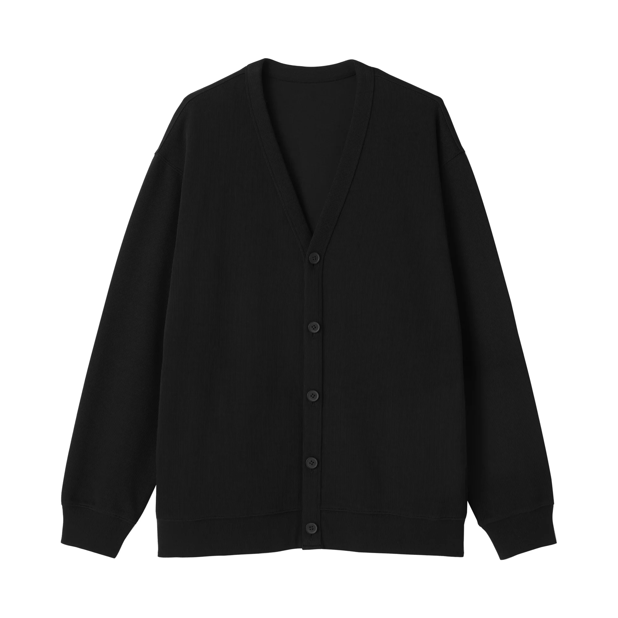 Double Knitted V-Neck Cardigan - Image 31