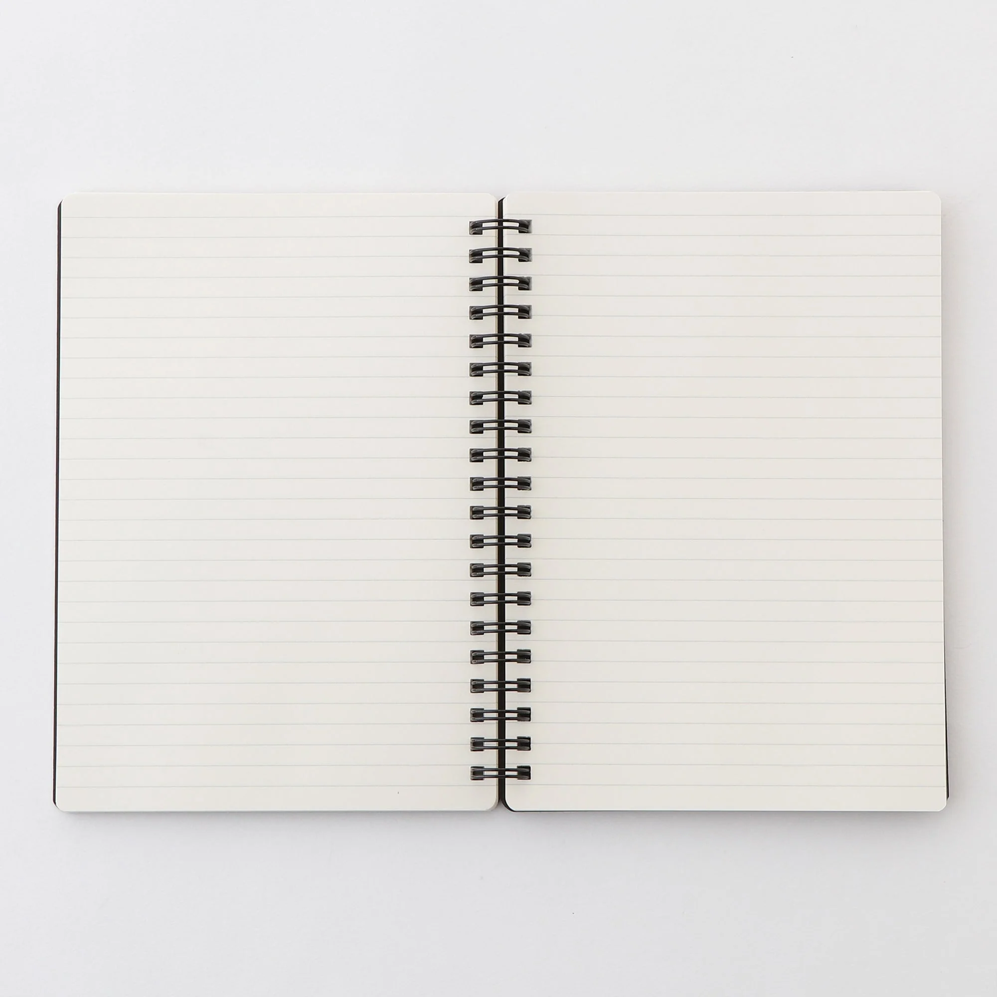 B6 Double Ring Lined Notebook with Strap - Image 2