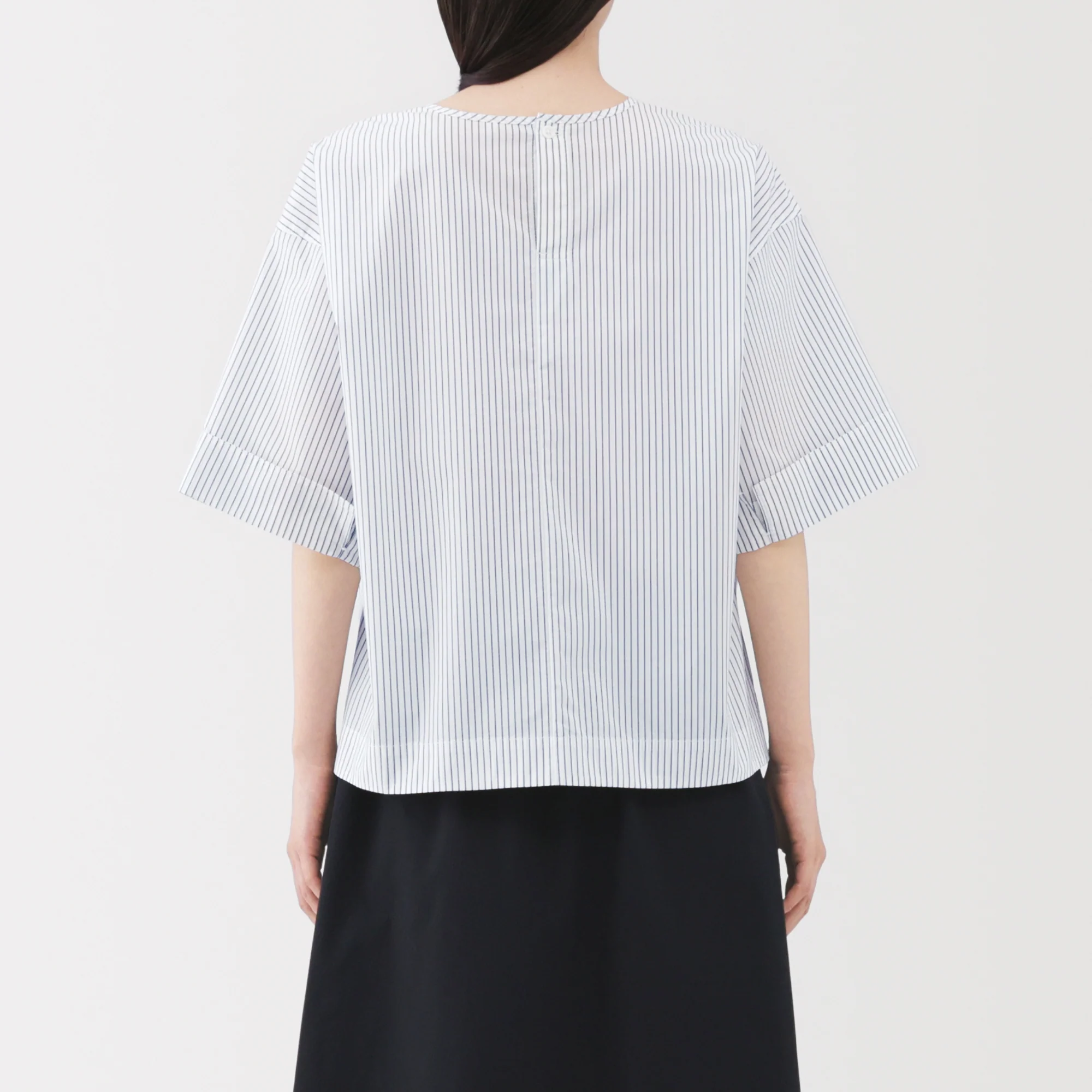 Broadcloth Half Sleeve Blouse - Image 33