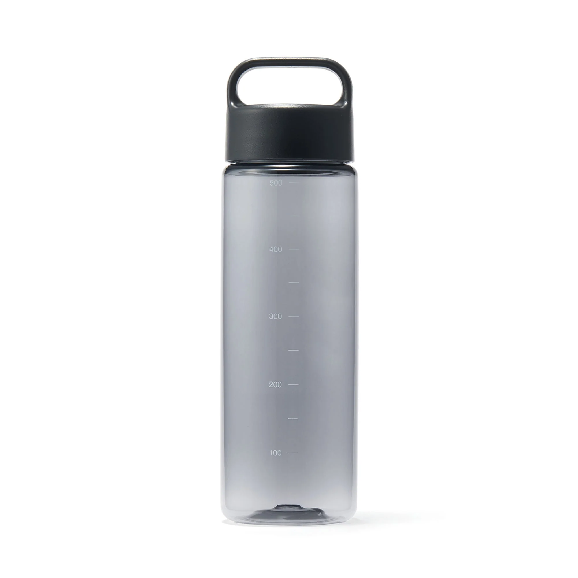 Easy-to-Carry Water Bottle With Scale - Black (16.9 fl oz)