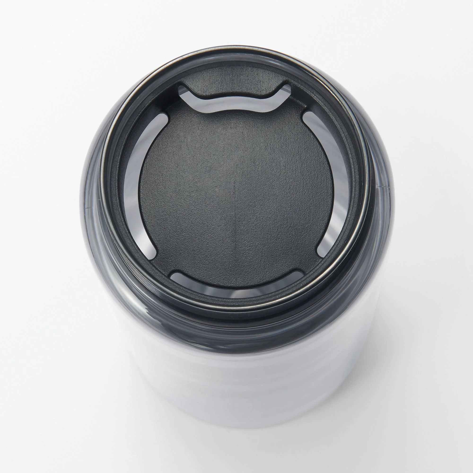 Easy-to-Carry Water Bottle With Scale - Black (16.9 fl oz) - Image 2