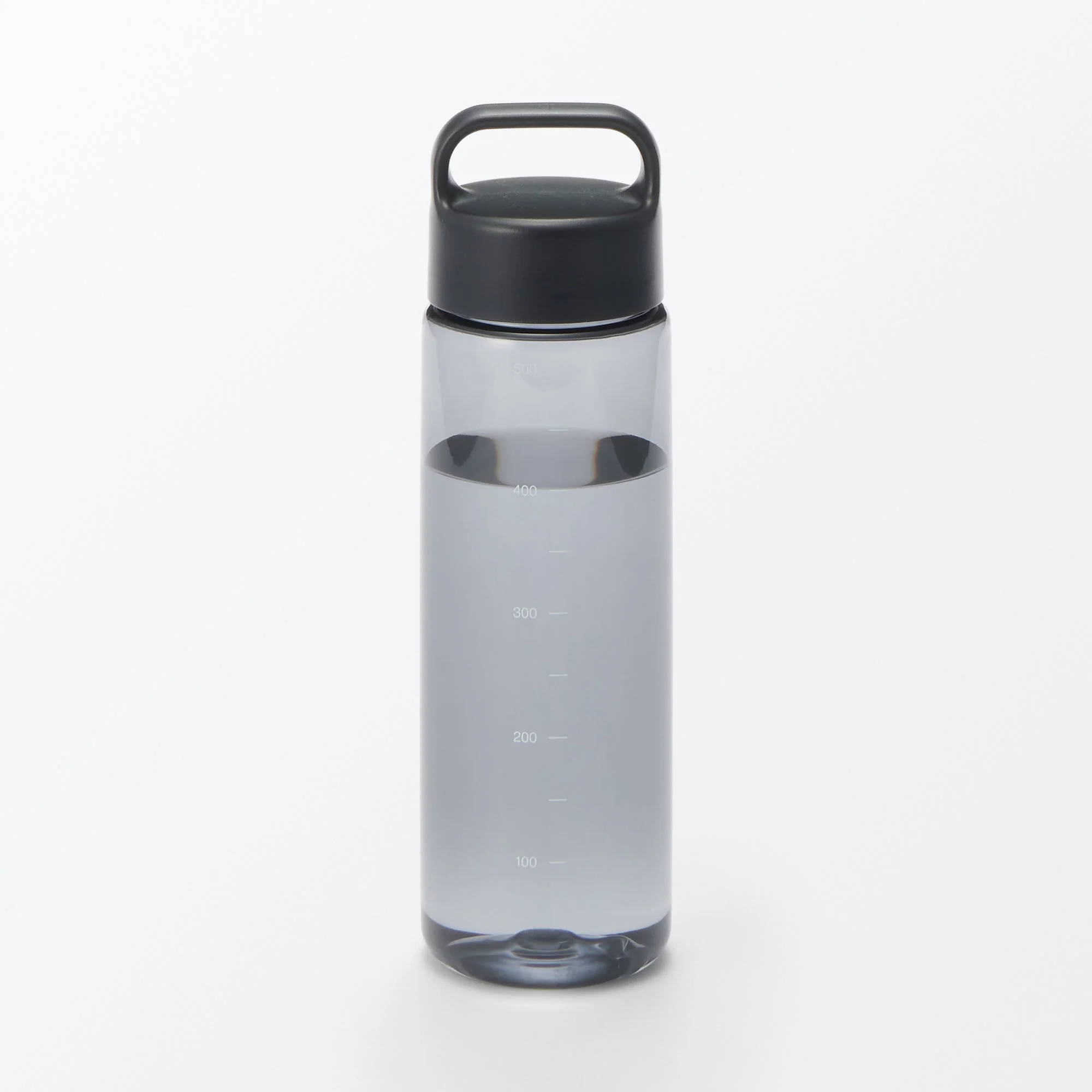 Easy-to-Carry Water Bottle With Scale - Black (16.9 fl oz) - Image 5