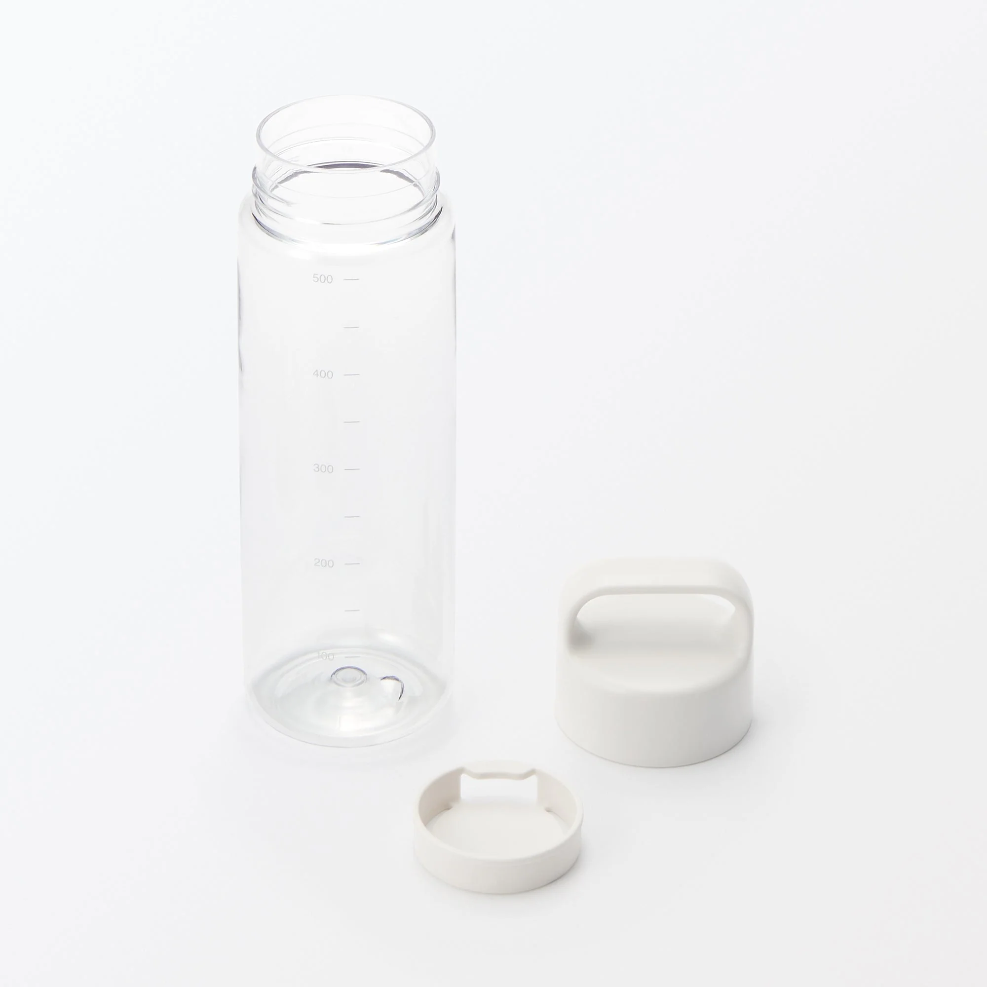 Easy-to-Carry Water Bottle With Scale - White (16.9 fl oz) - Image 5