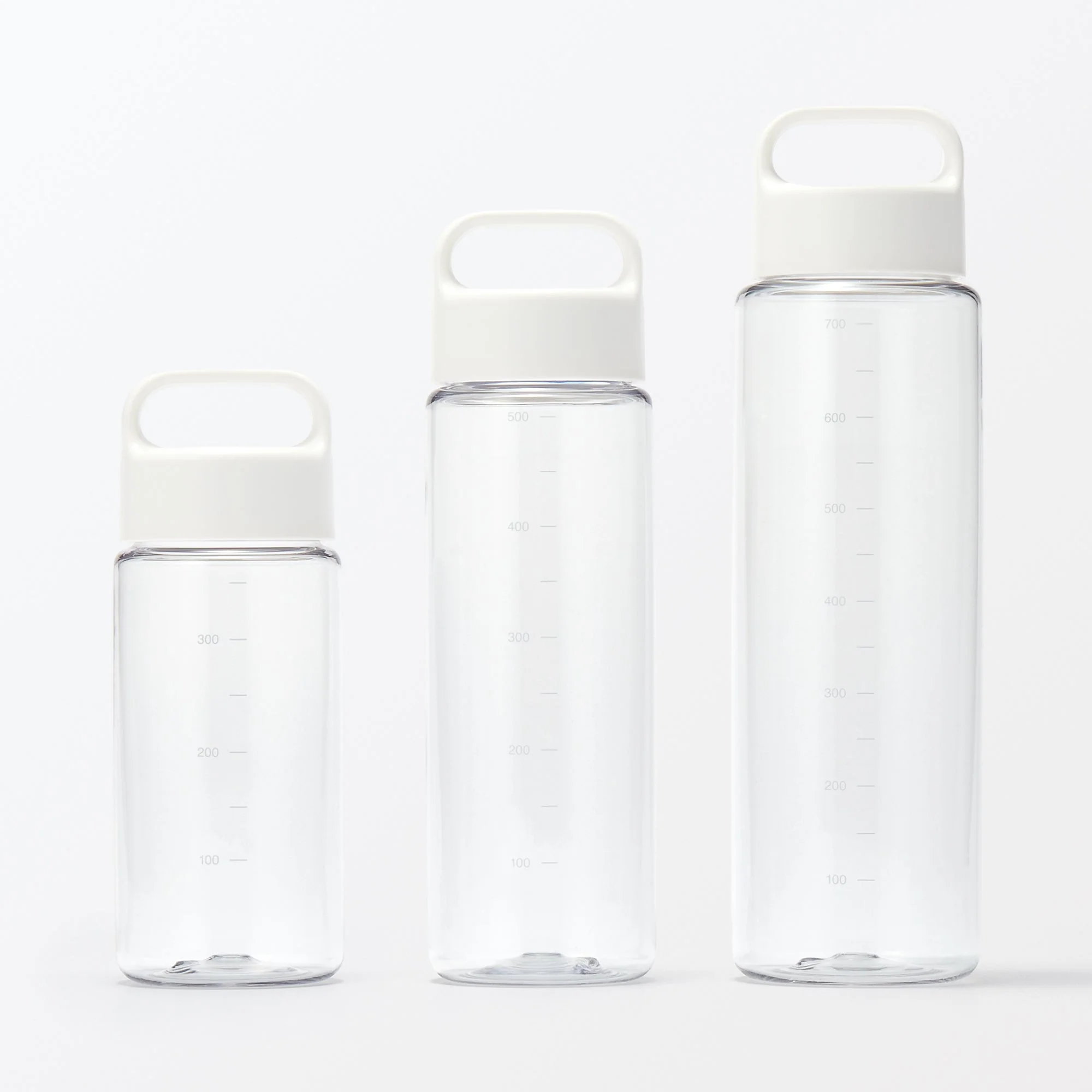 Easy-to-Carry Water Bottle With Scale - White (16.9 fl oz) - Image 7