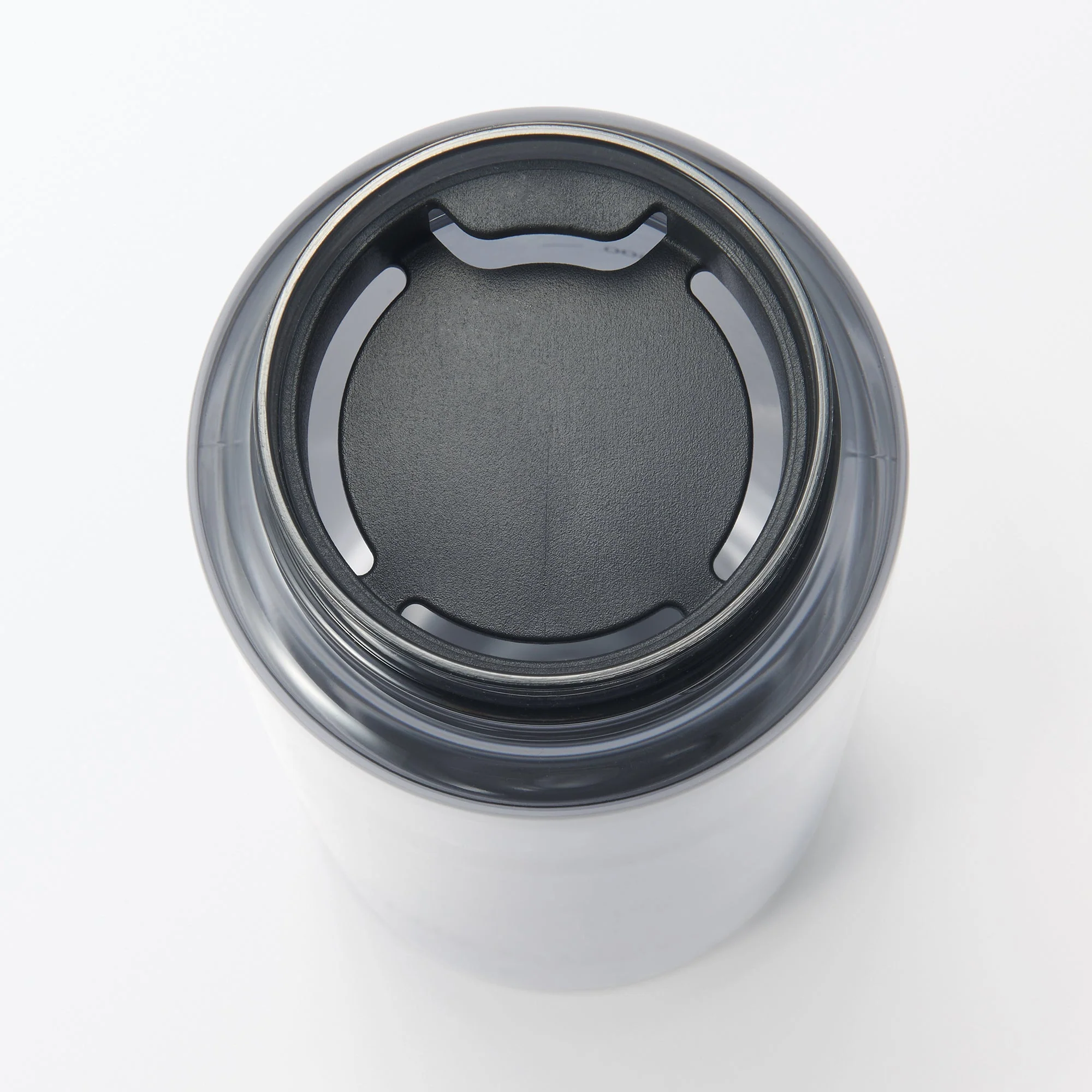 Easy-to-Carry Water Bottle With Scale - Black (23.7 fl oz) - Image 2