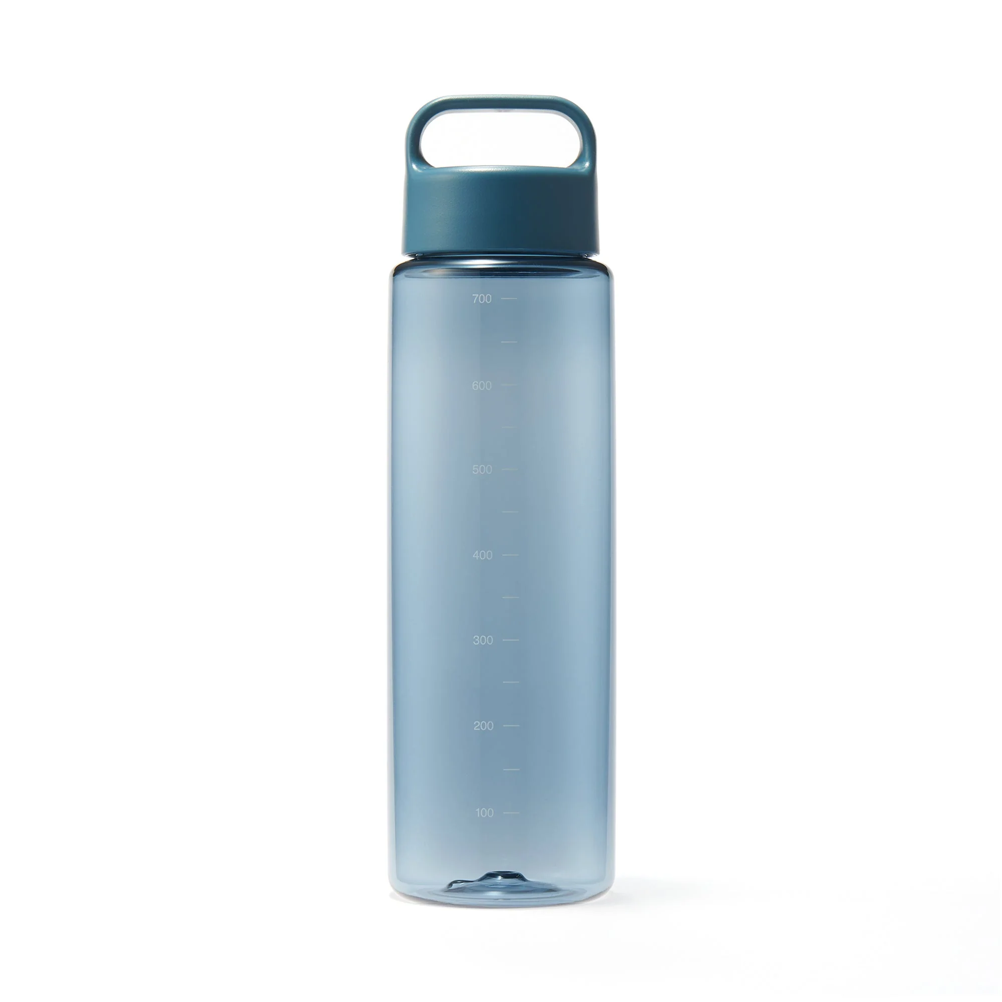 Easy-to-Carry Water Bottle With Scale - Blue (23.7 fl oz)