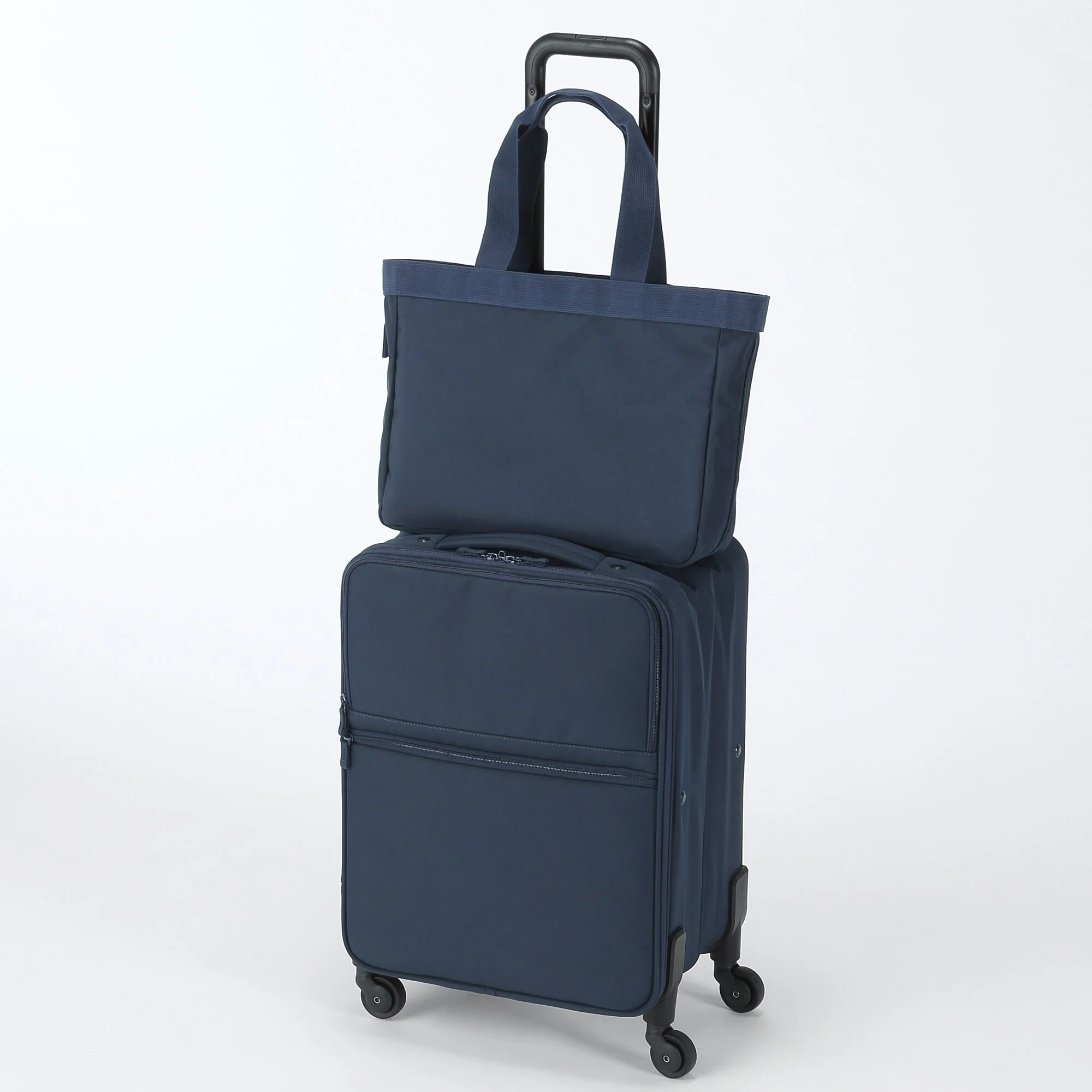 Easy To Store Soft Carry On Suitcase Small - Image 47