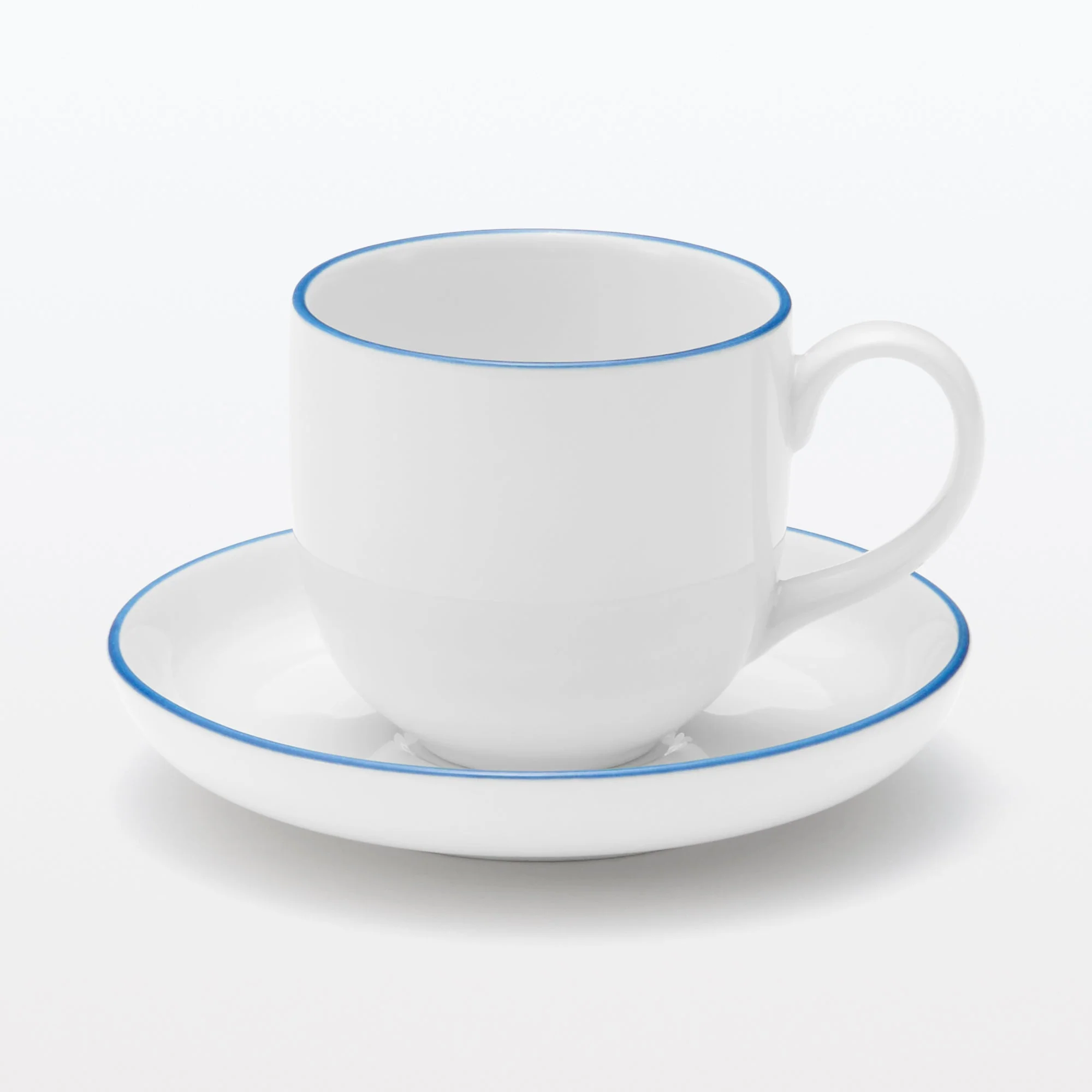 Everyday Tableware Demitasse Saucer - Blue Stripe - Image 7