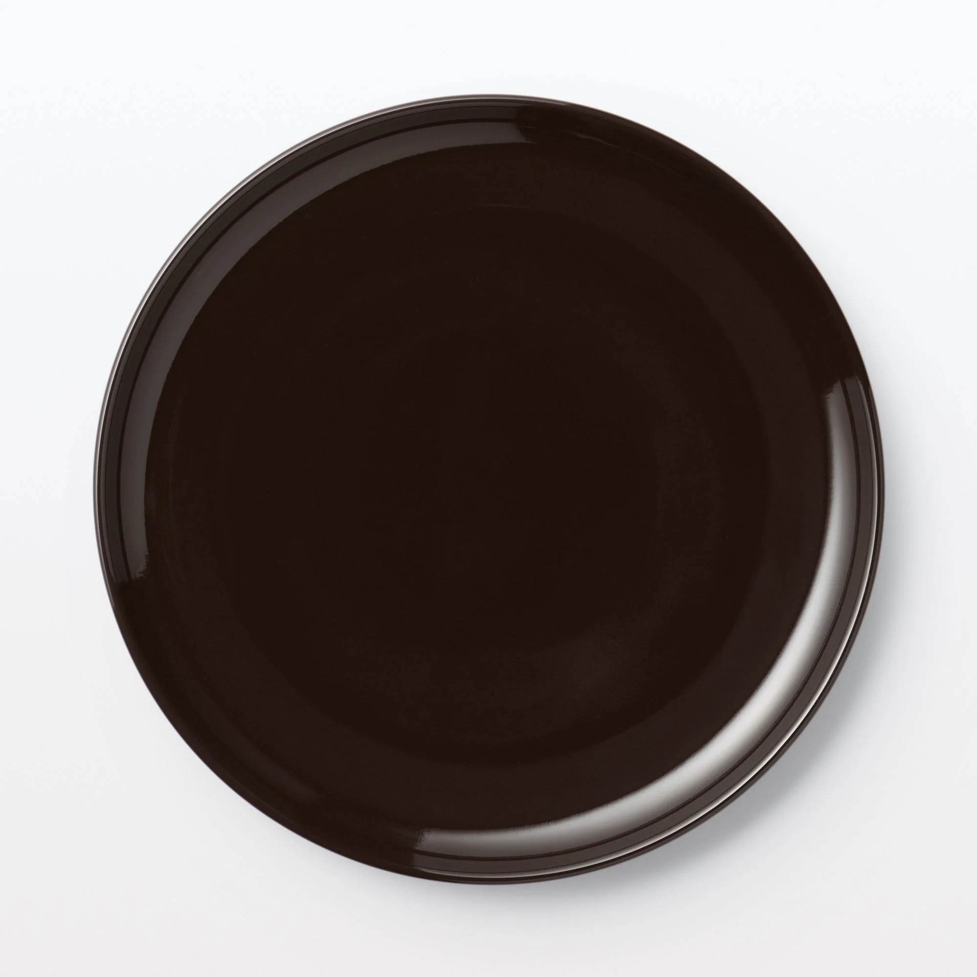 Everyday Tableware Lunch Plate - Dark Brown - Image 3