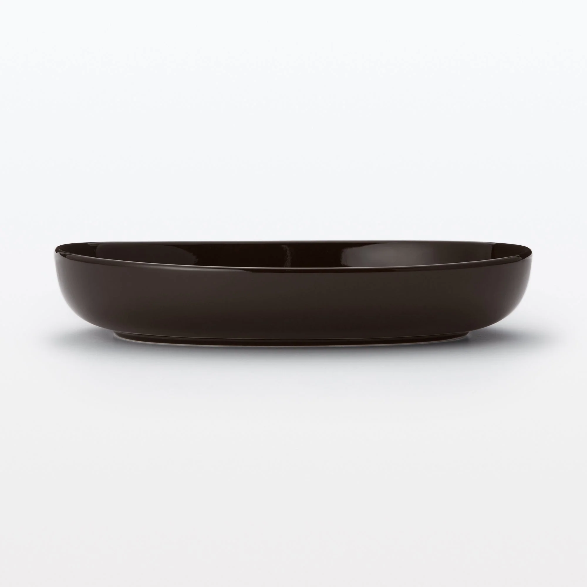 Everyday Tableware Oval Bowl - Dark Brown - Image 2