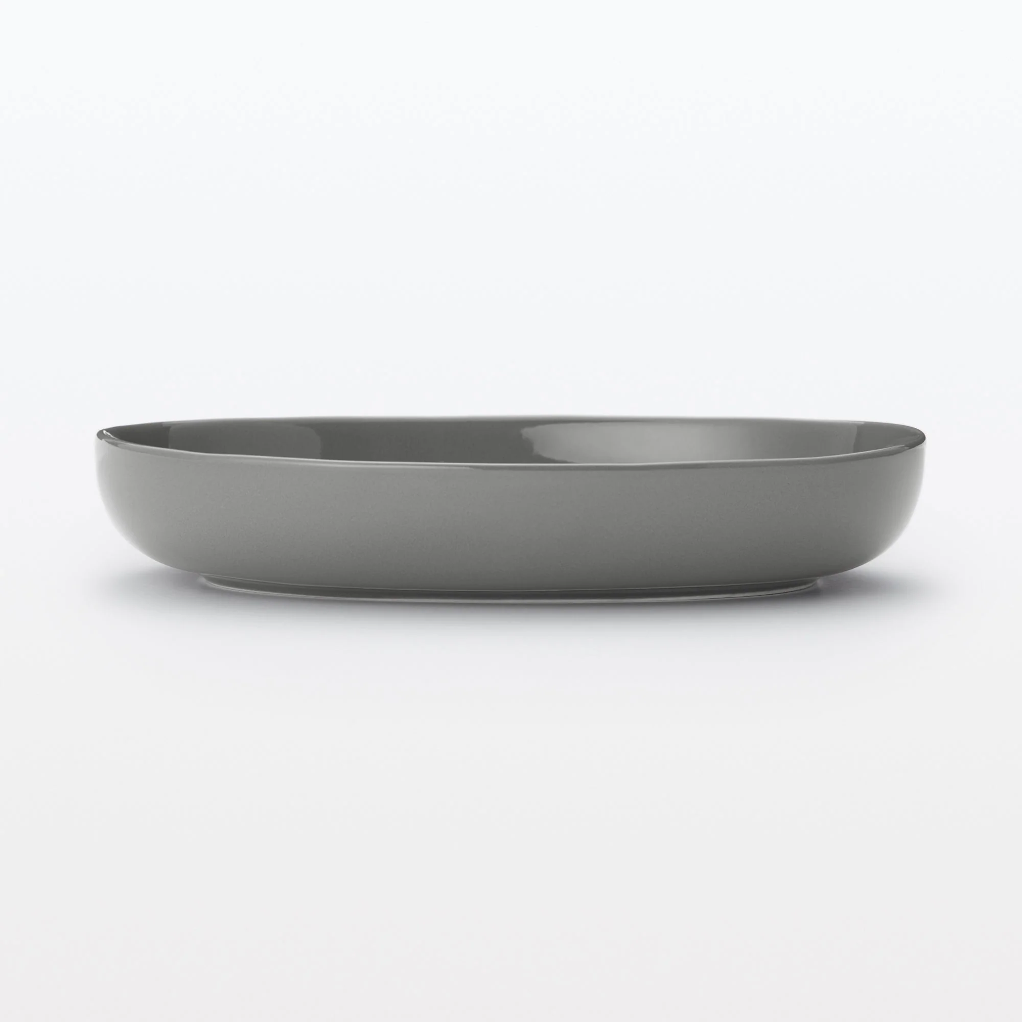 Everyday Tableware Oval Bowl - Gray - Image 2