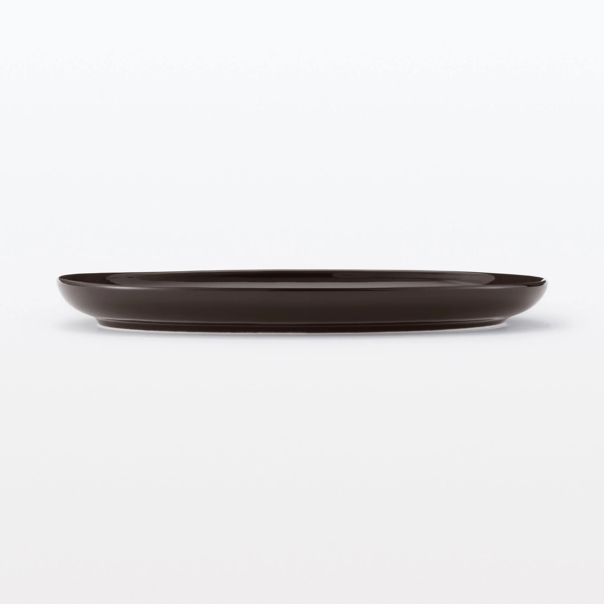 Everyday Tableware Oval Plate Small - Dark Brown - Image 2