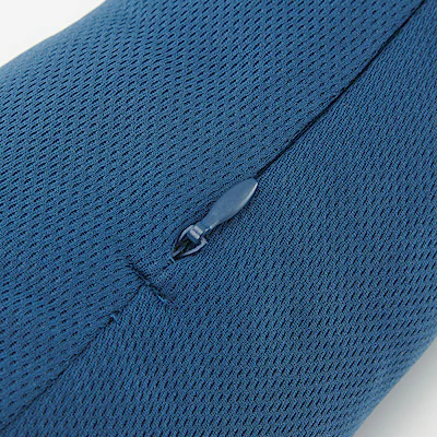 Fitting Neck Cushion Curved Type Navy - Image 5