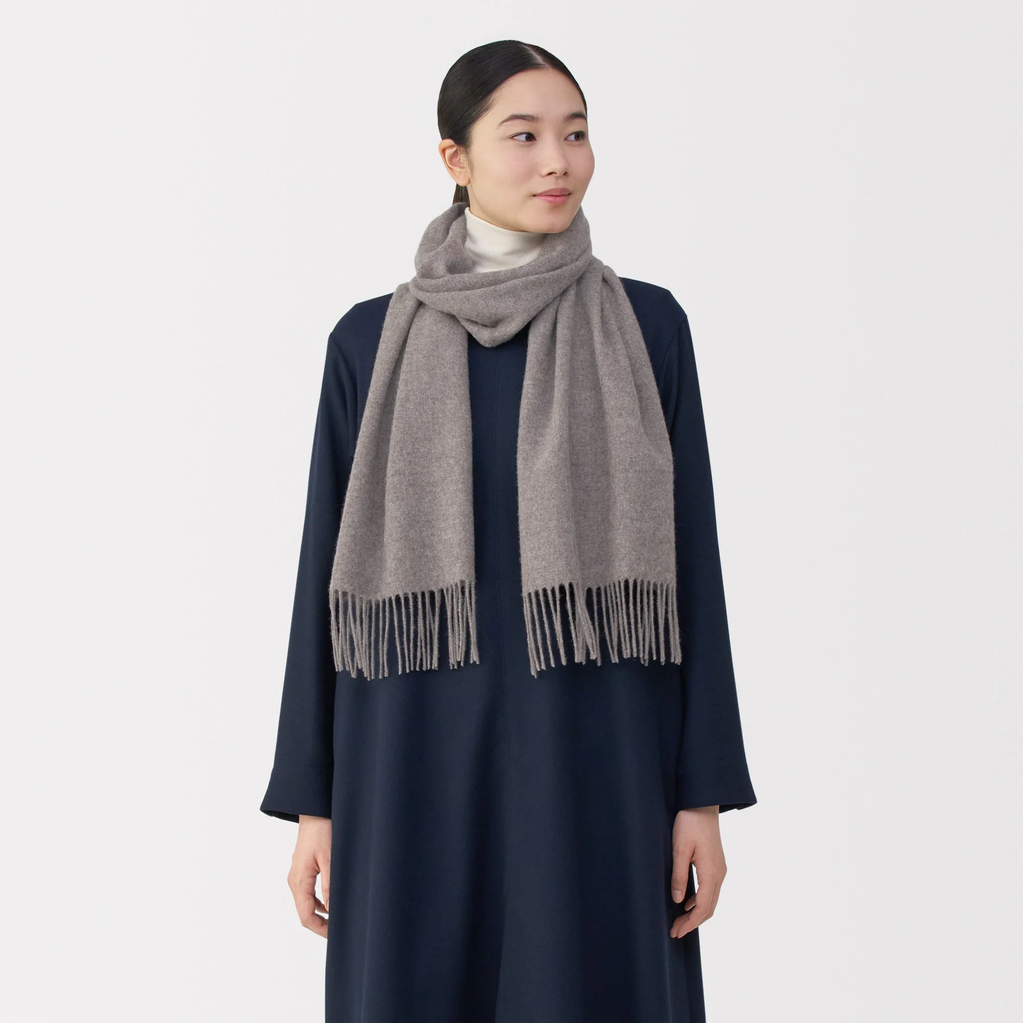 Fluffy Wool Scarf - Image 23