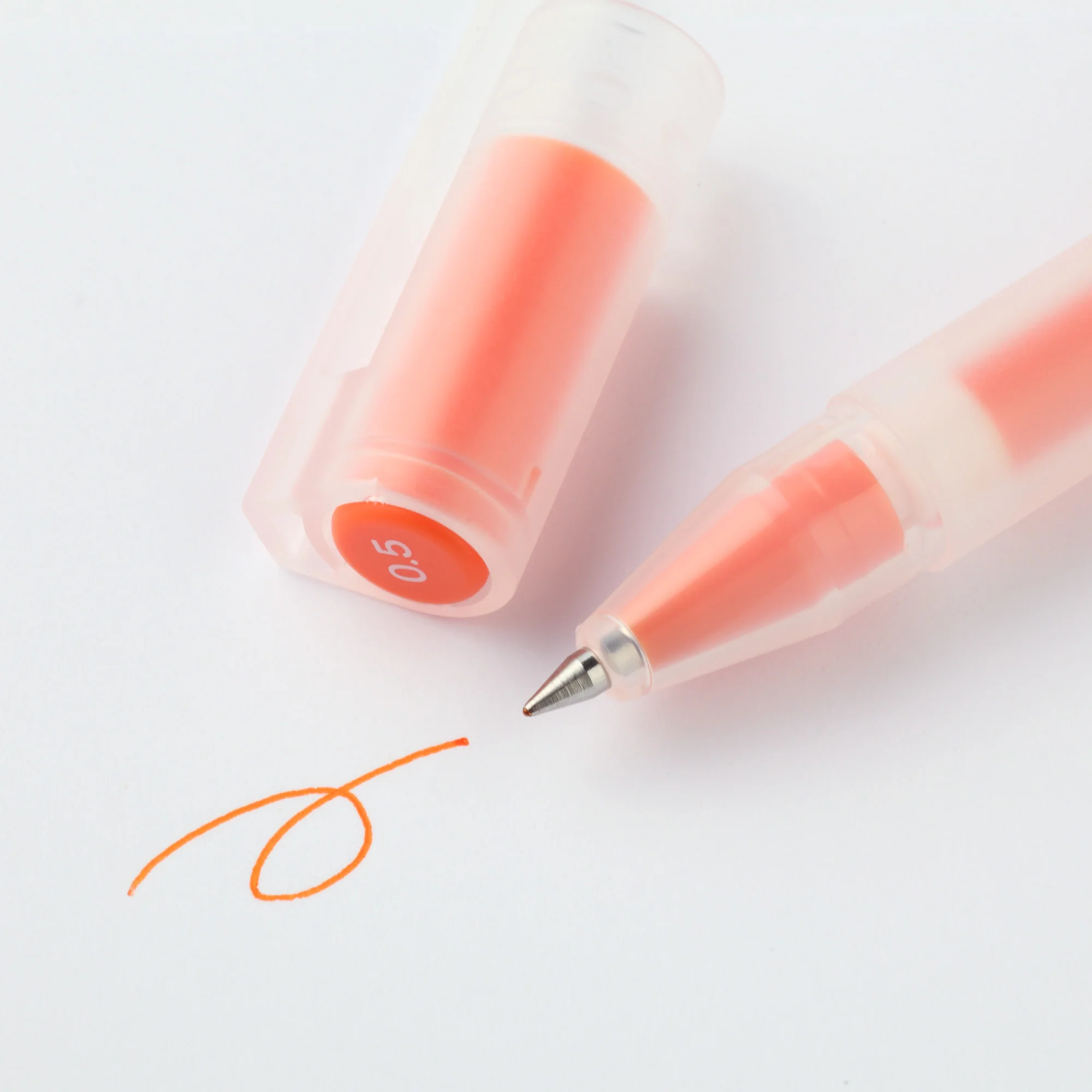 Gel Ink Cap Type Ballpoint Pen 0.5mm - Image 6