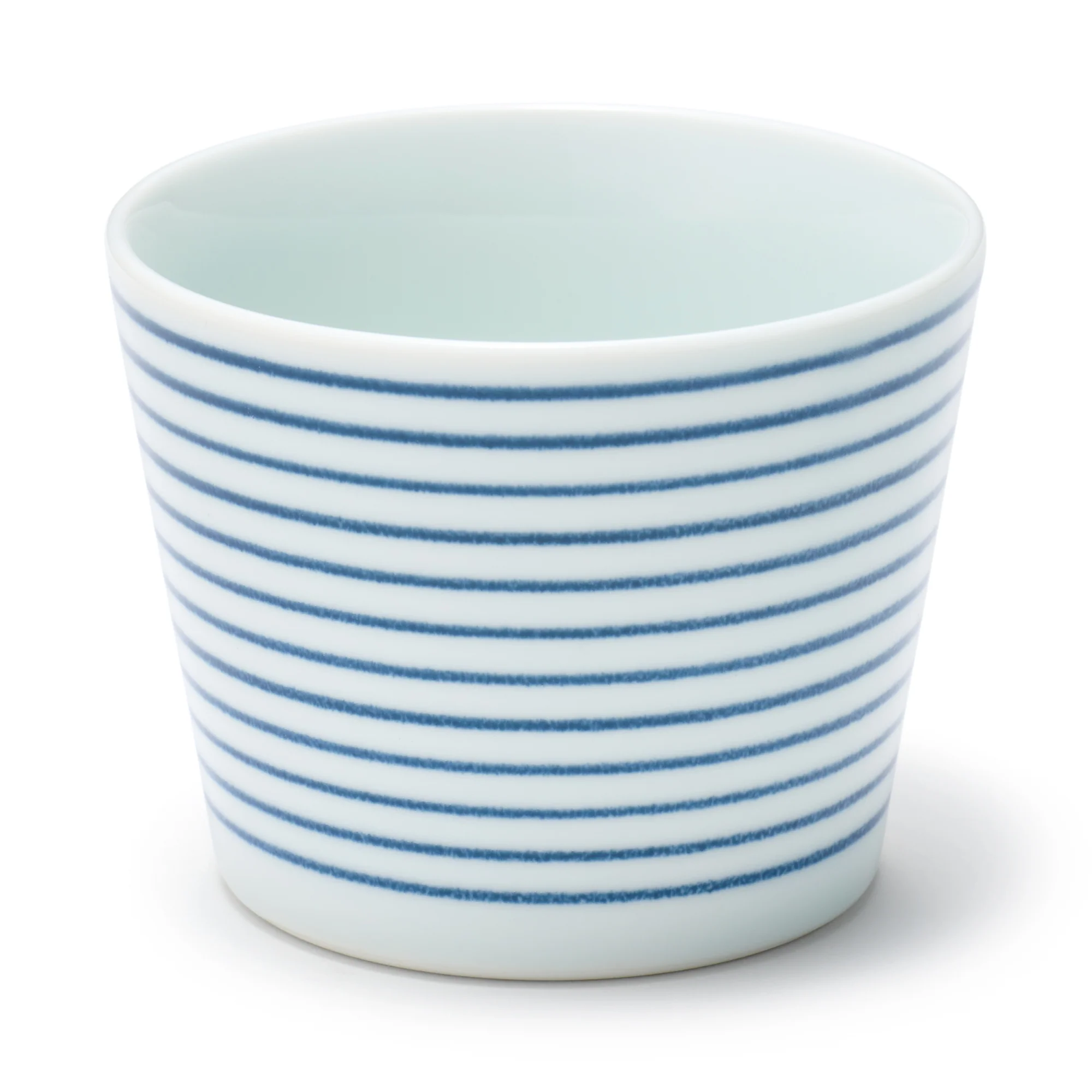 Hasami Ware Soup Cup - Horizontal Stripes