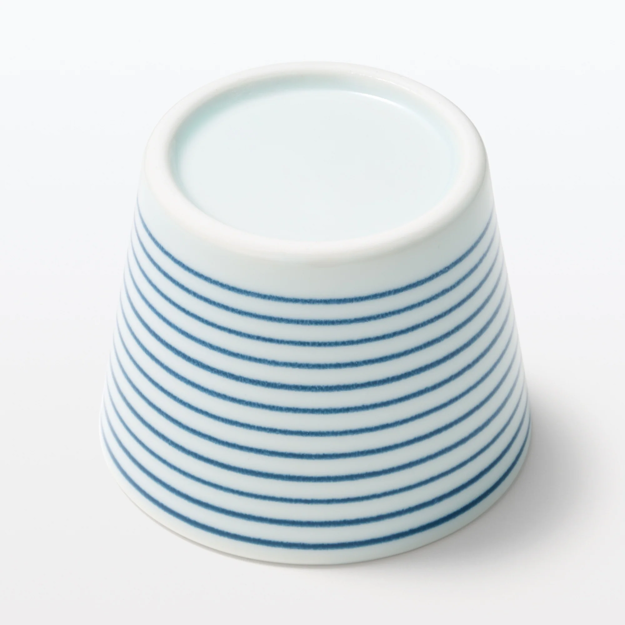 Hasami Ware Soup Cup - Horizontal Stripes - Image 5
