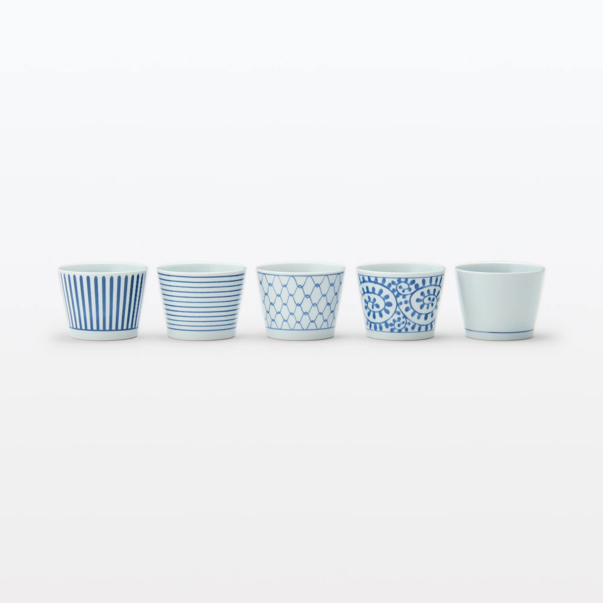Hasami Ware Soup Cup - Mesh Pattern - Image 7
