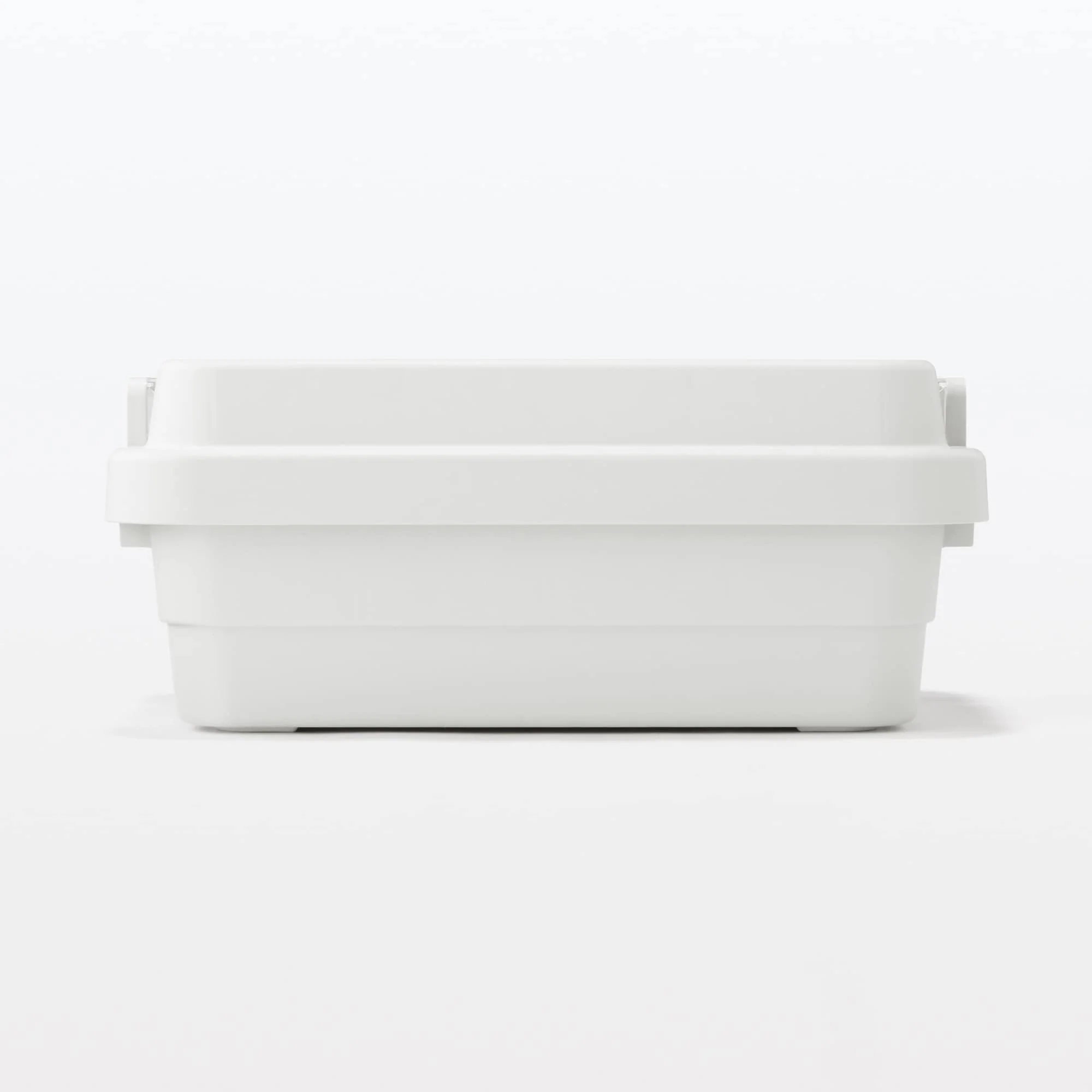 Heavy Duty Polypropylene Shallow Storage Box - Large (31.7 Qt) - Image 3