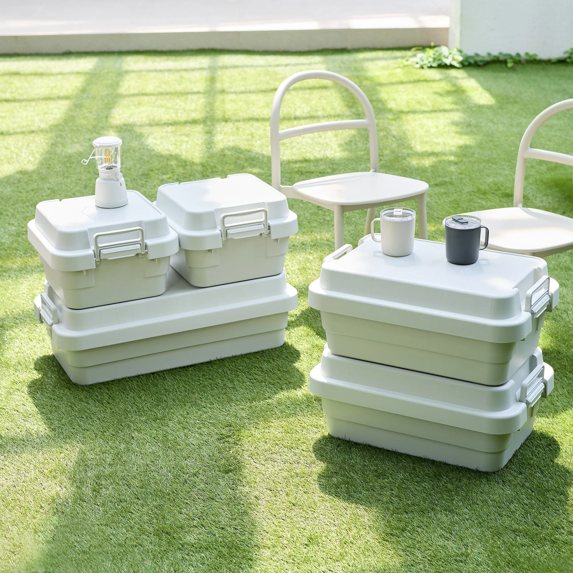 Heavy Duty Polypropylene Shallow Storage Box - Small (19 Qt) - Image 9