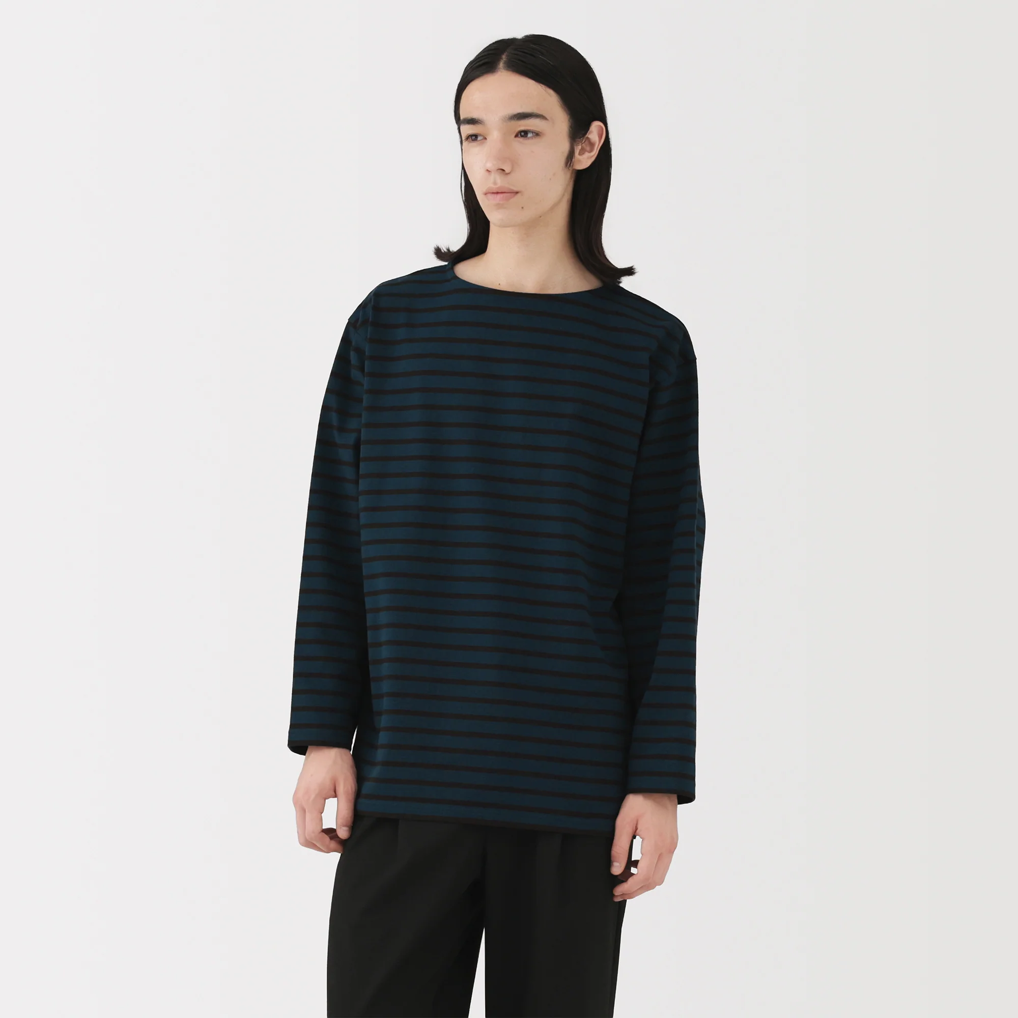 Heavyweight Boatneck T-Shirt - Image 3