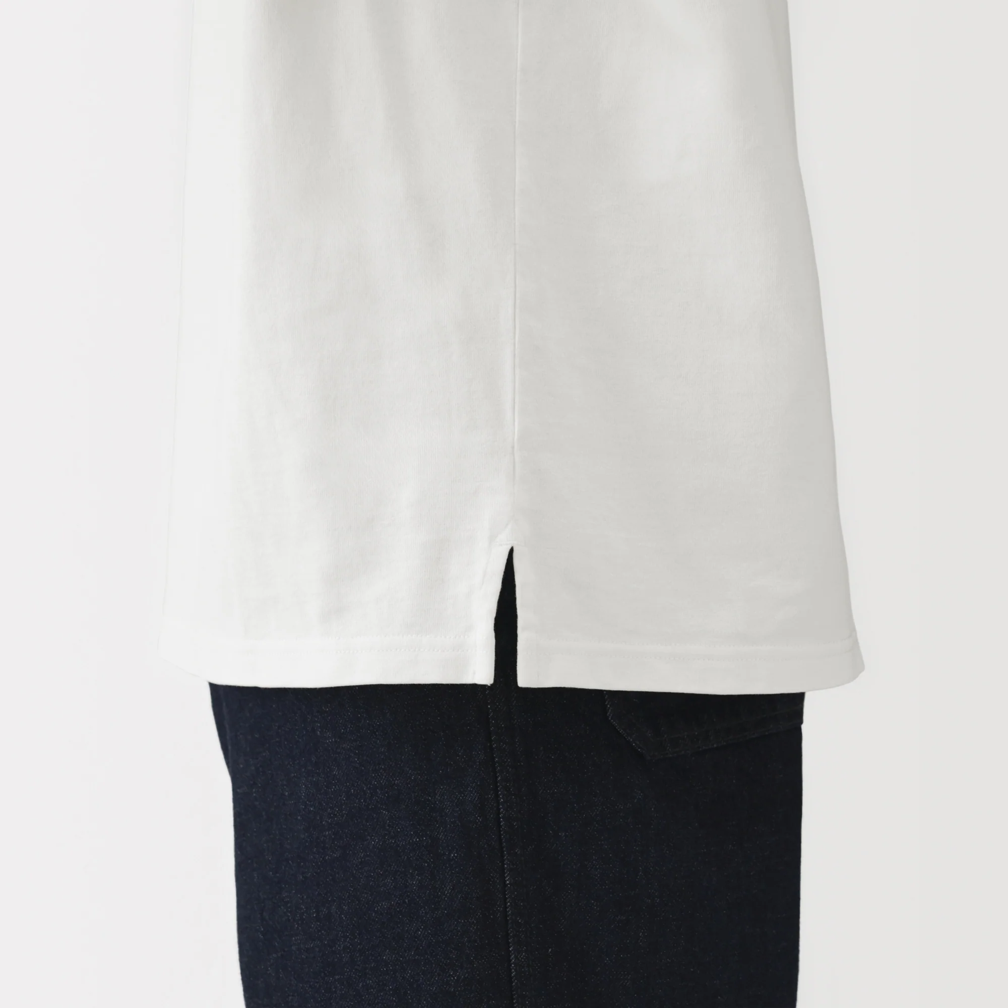 Heavyweight Cotton Boatneck T-Shirt - Image 44