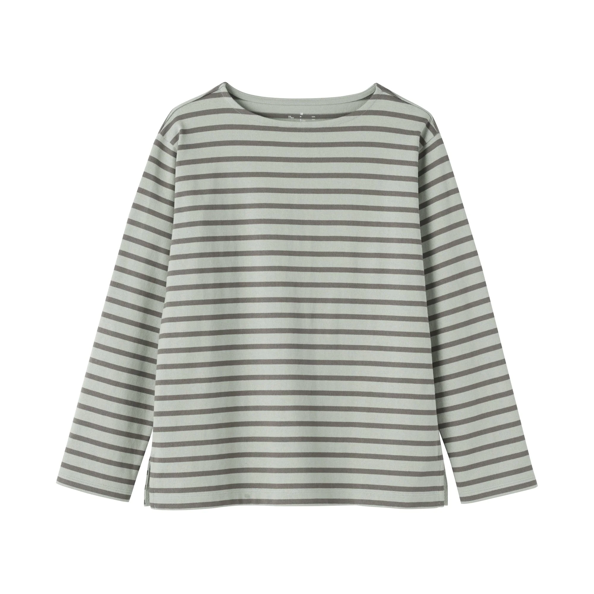 Heavyweight Cotton Boatneck T-Shirt - Image 2