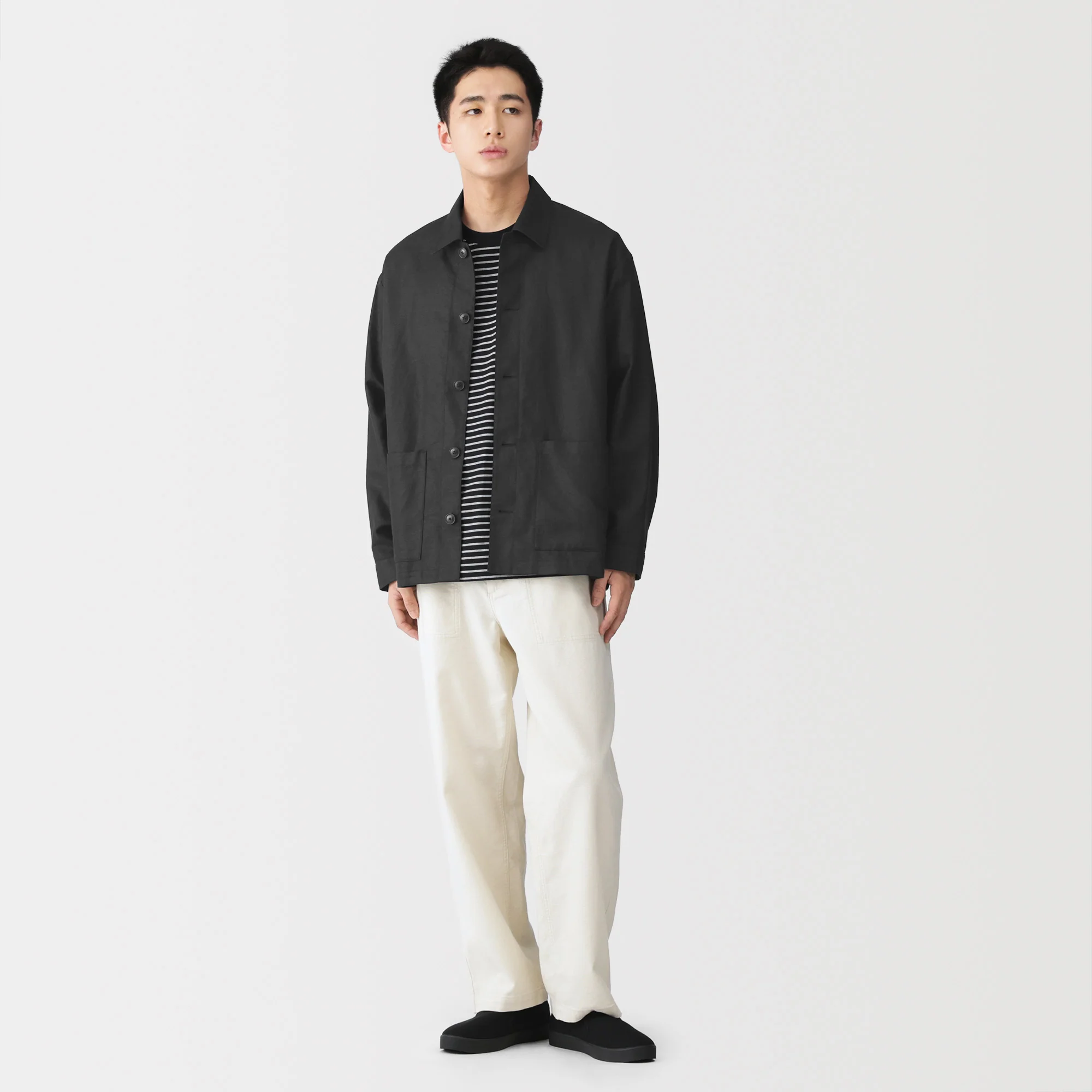 Hemp Blend Twill Jacket - Image 13