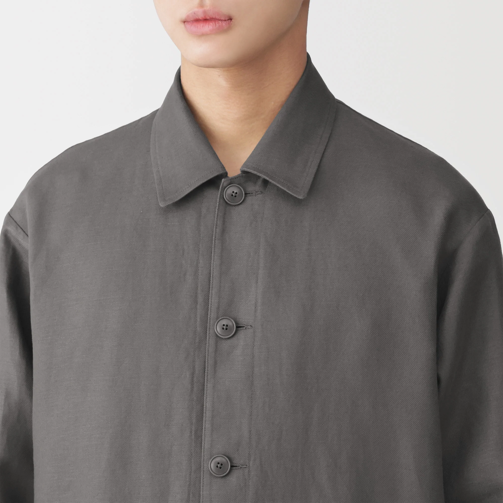 Hemp Blend Twill Jacket - Image 25
