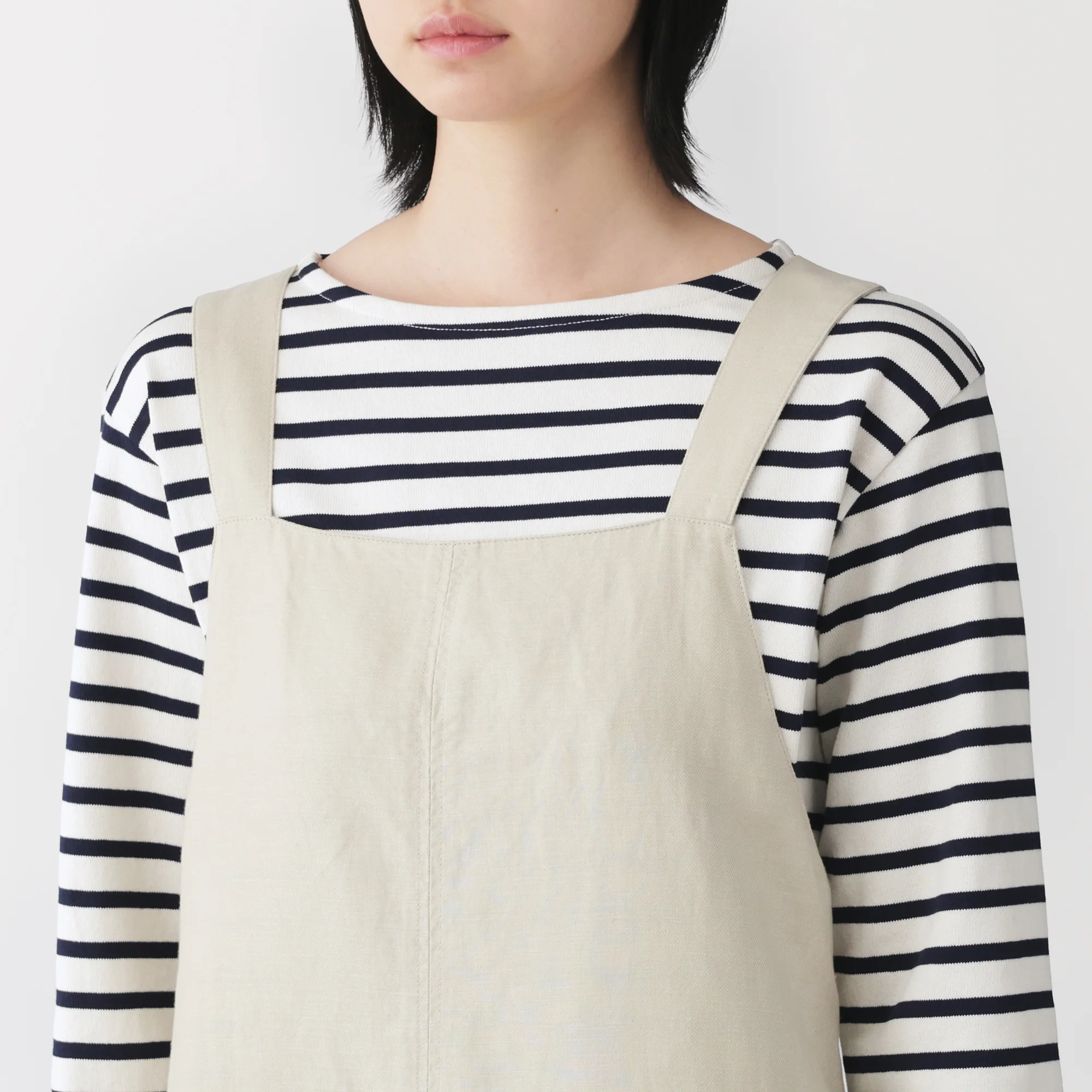 Hemp Blend Twill Jumper Skirt - Image 15