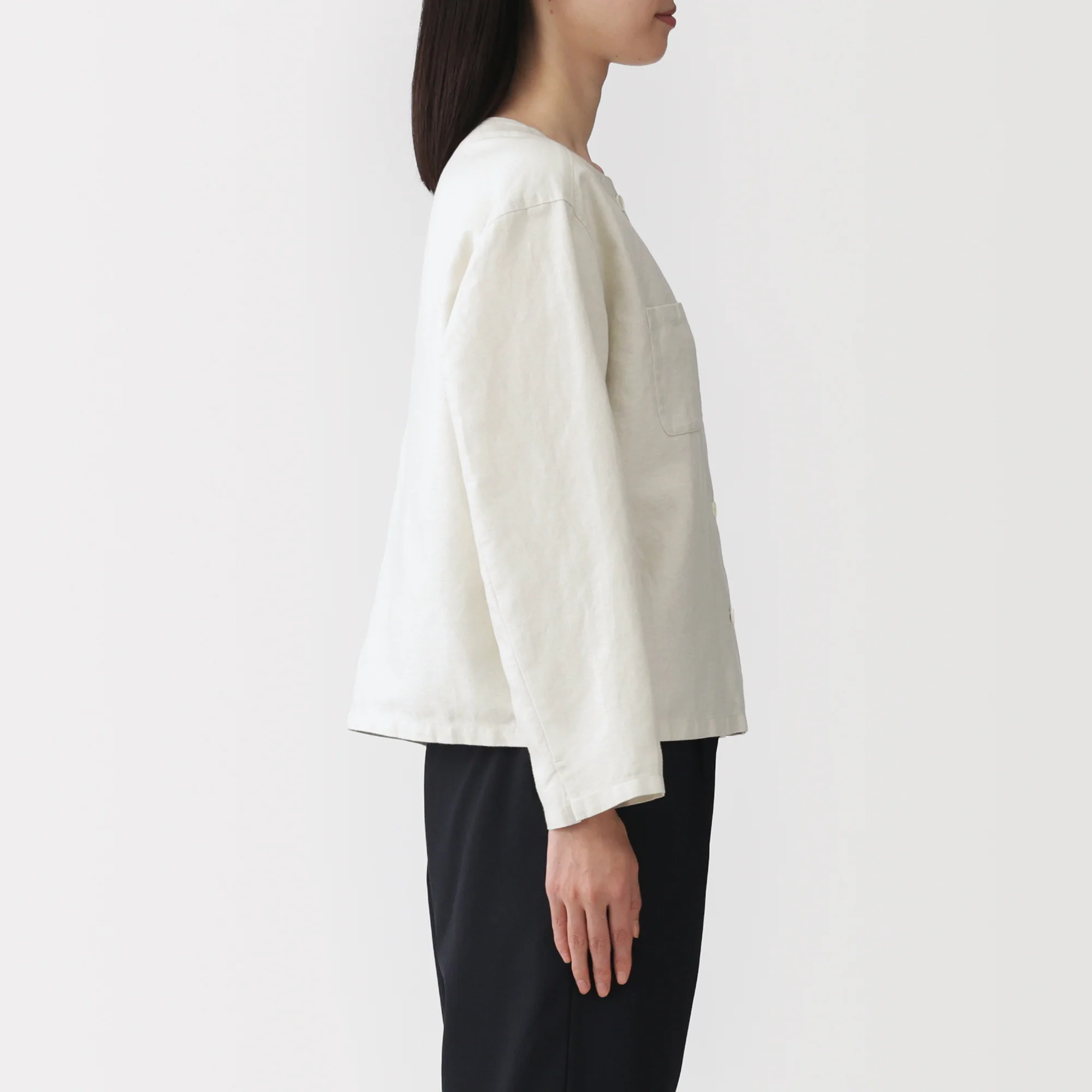 Hemp Blend Twill Shirt - Image 13