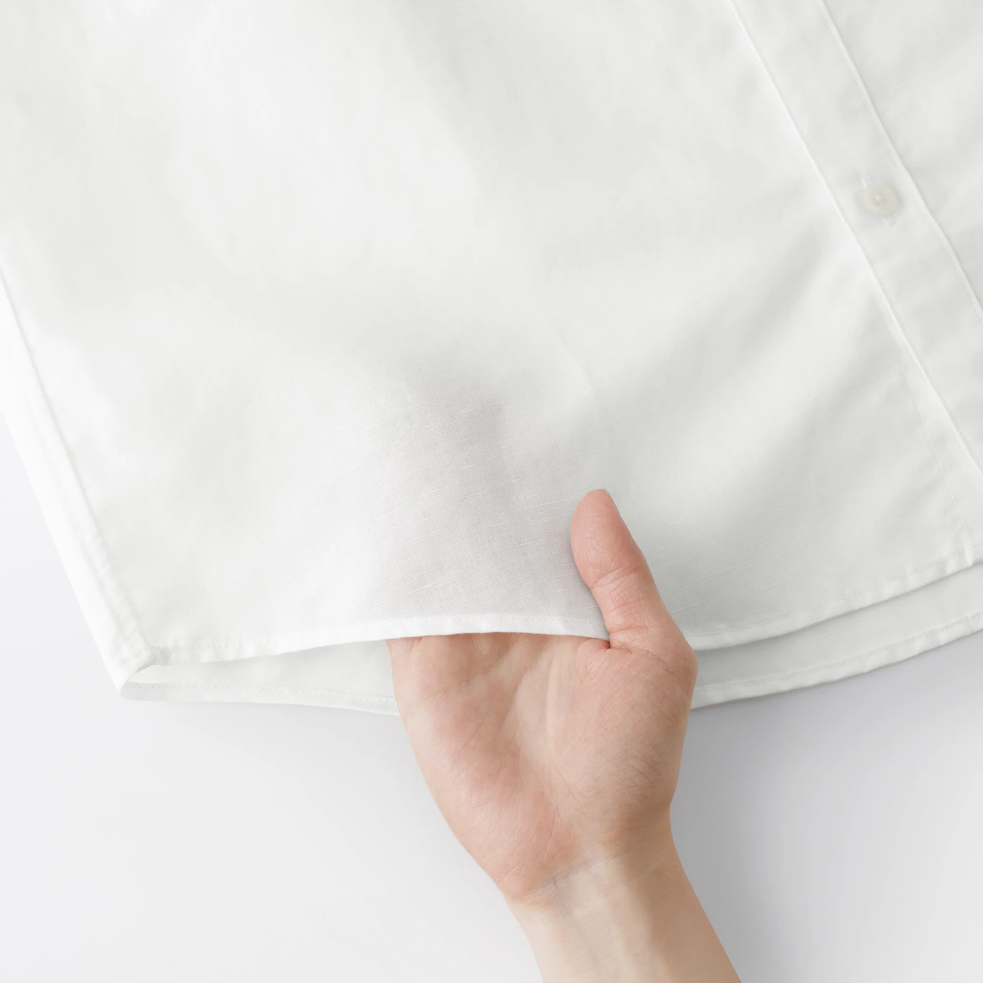 Hemp Cotton Stand Collar Shirt - Image 19