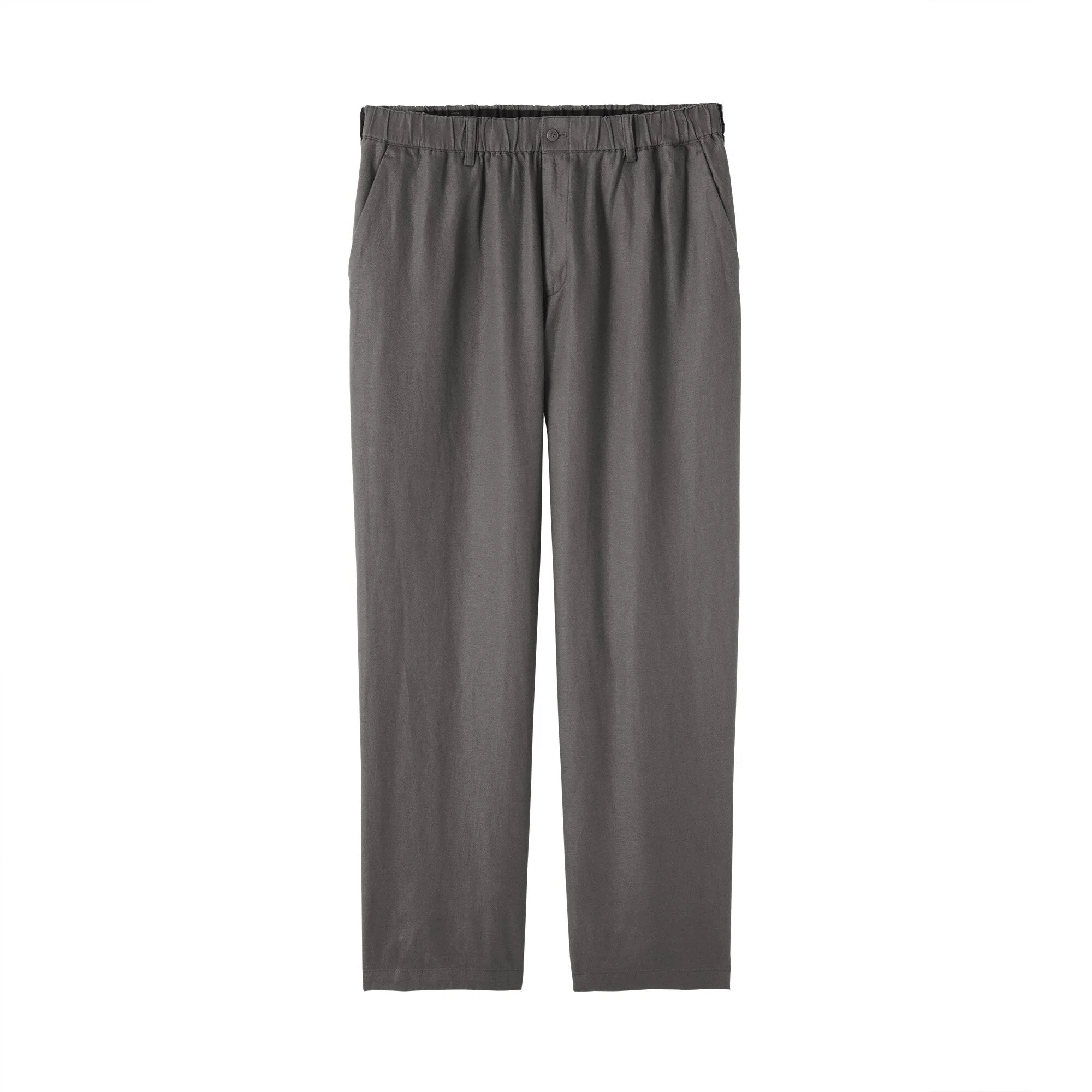 Hemp Cotton Twill Straight Pants - Image 2