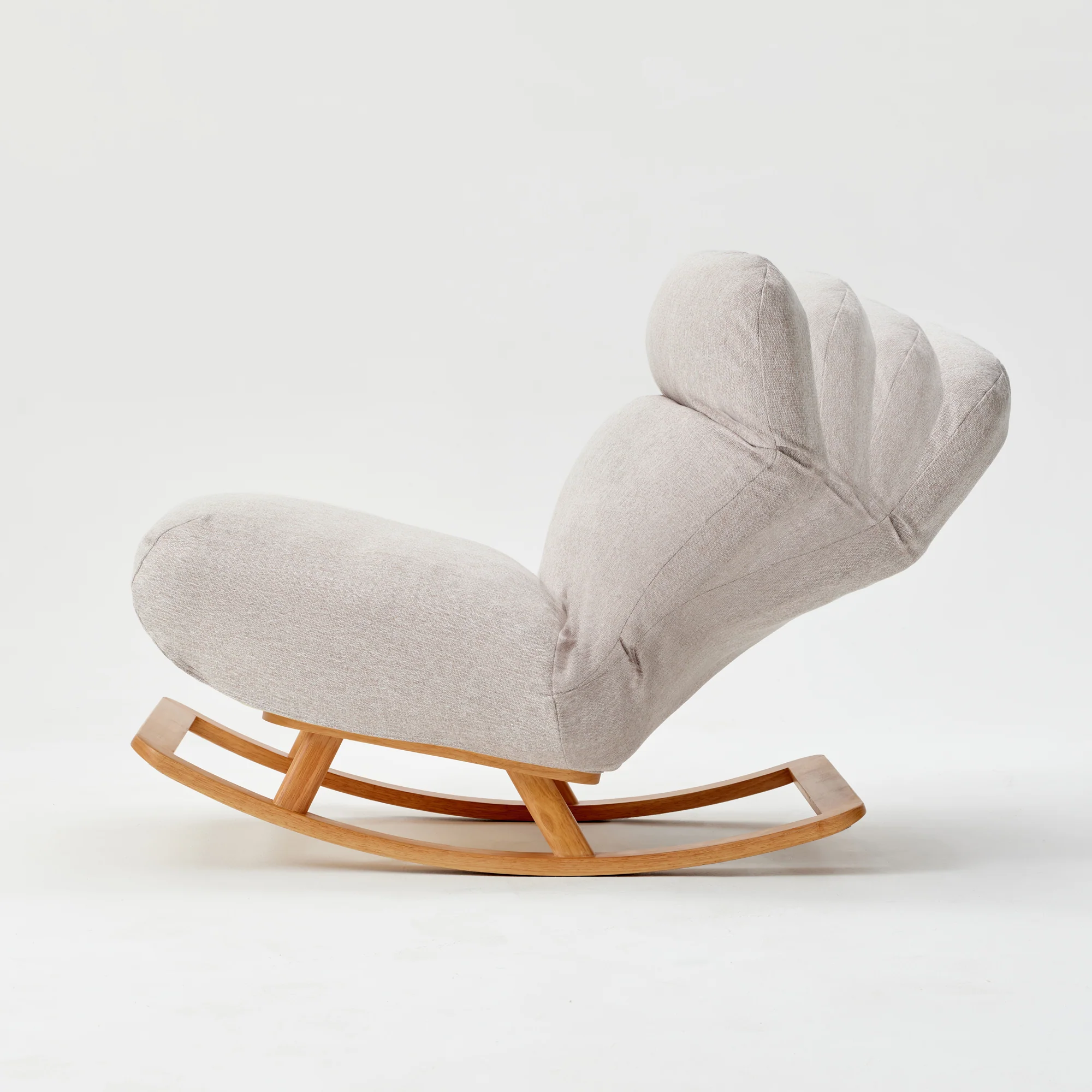 [HD] High Back Cushioned Sofa Rocking Chair - Image 6