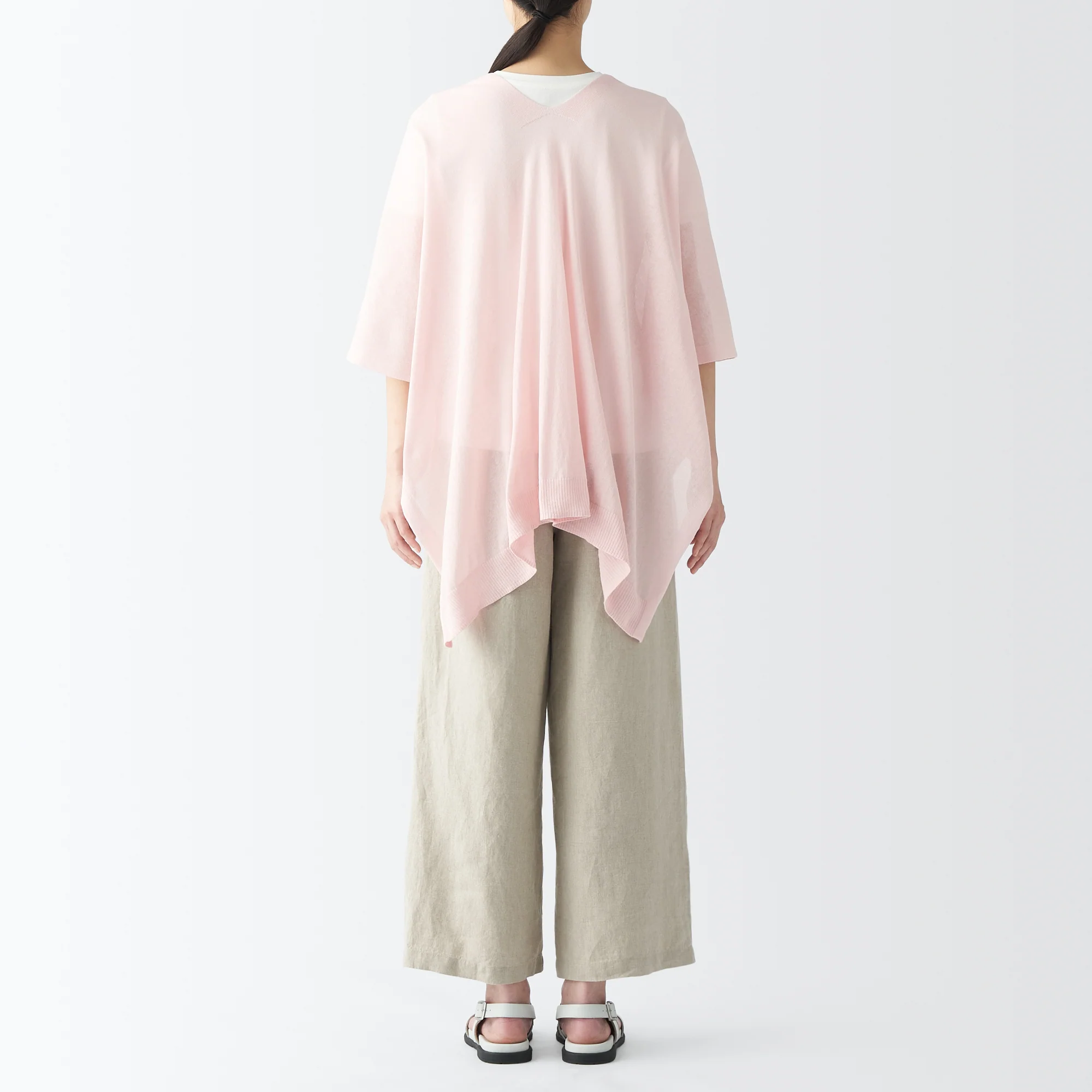 High-Twist Cotton Buttoned Bolero - Image 46