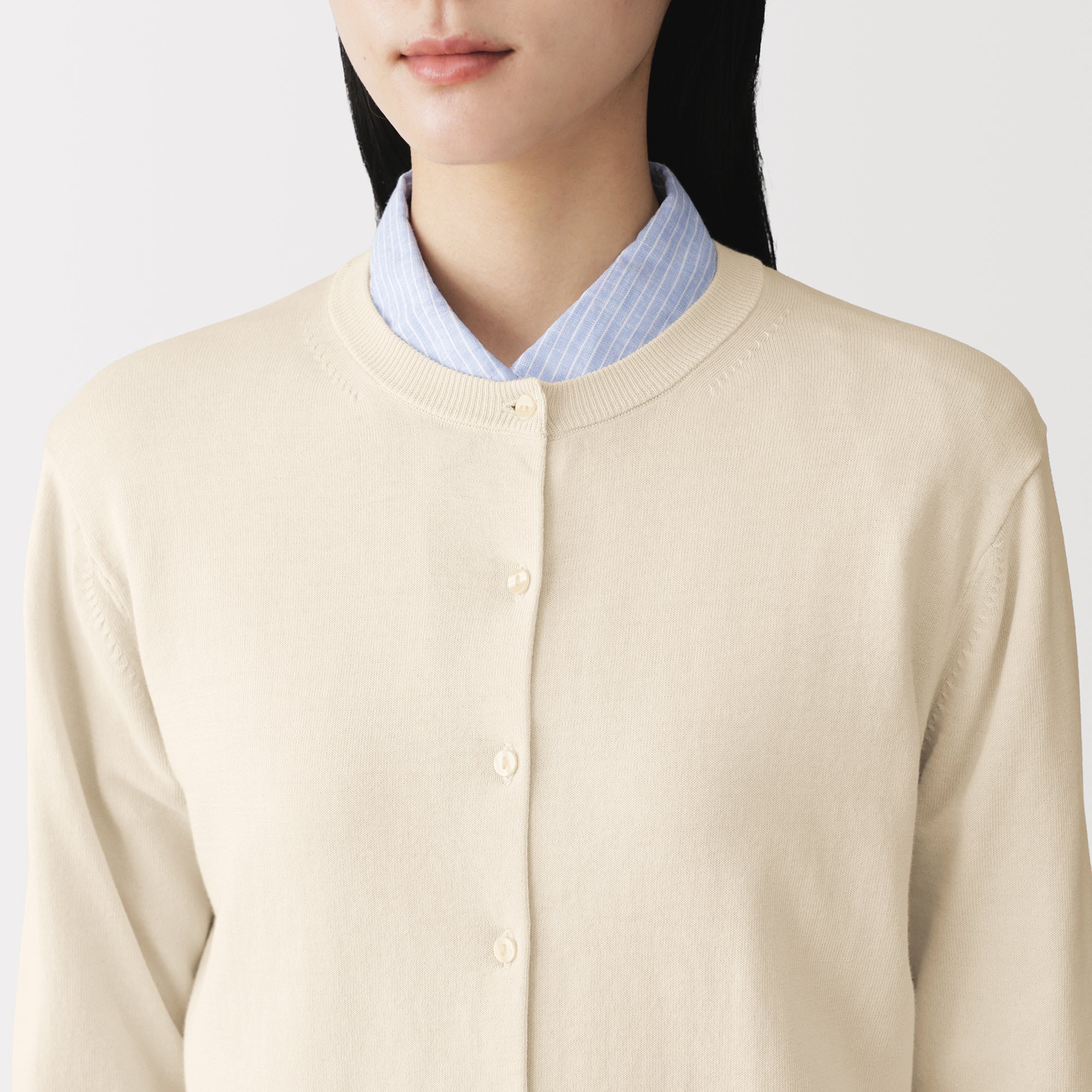 High-Twist Cotton Cardigan - Image 23