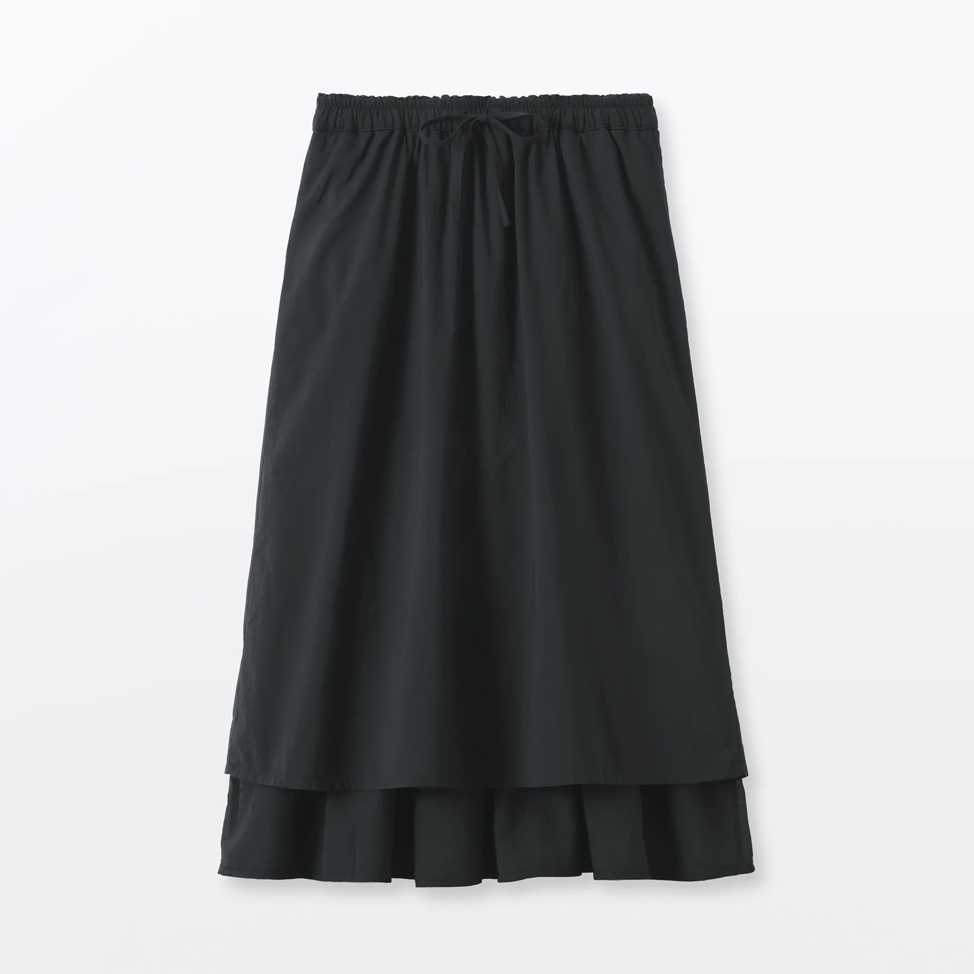 High-Twist Cotton Gathered Skirt - Image 10