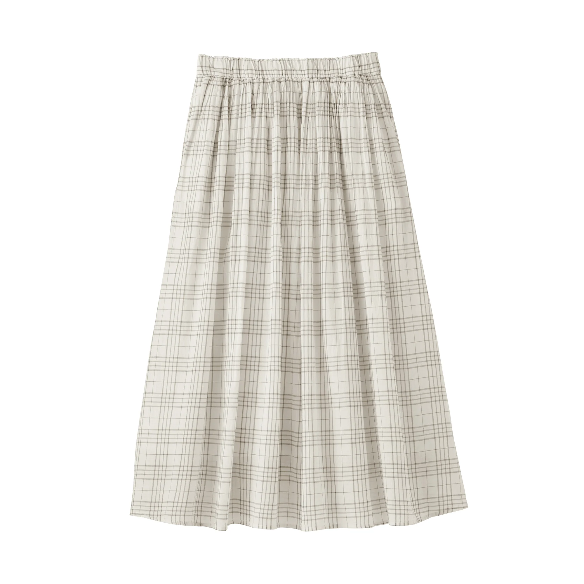High-Twist Cotton Gathered Skirt - Image 22