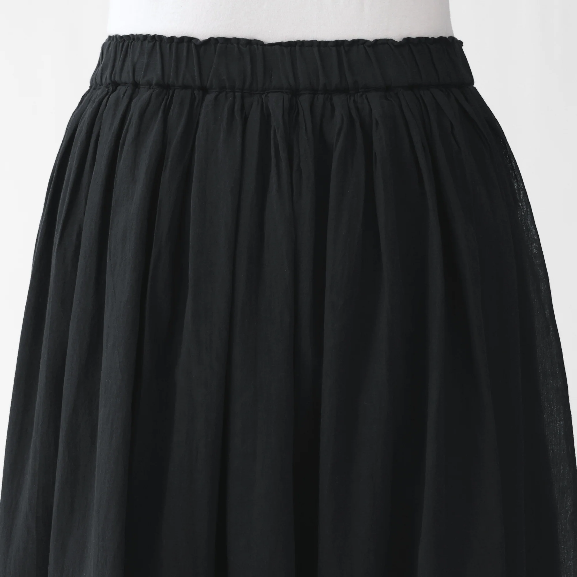High-Twist Cotton Gathered Skirt - Image 38