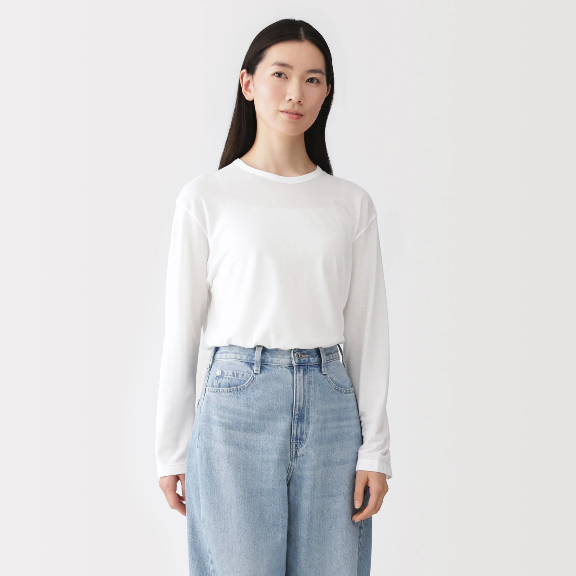 High-Twist Cotton Jersey T-Shirt
