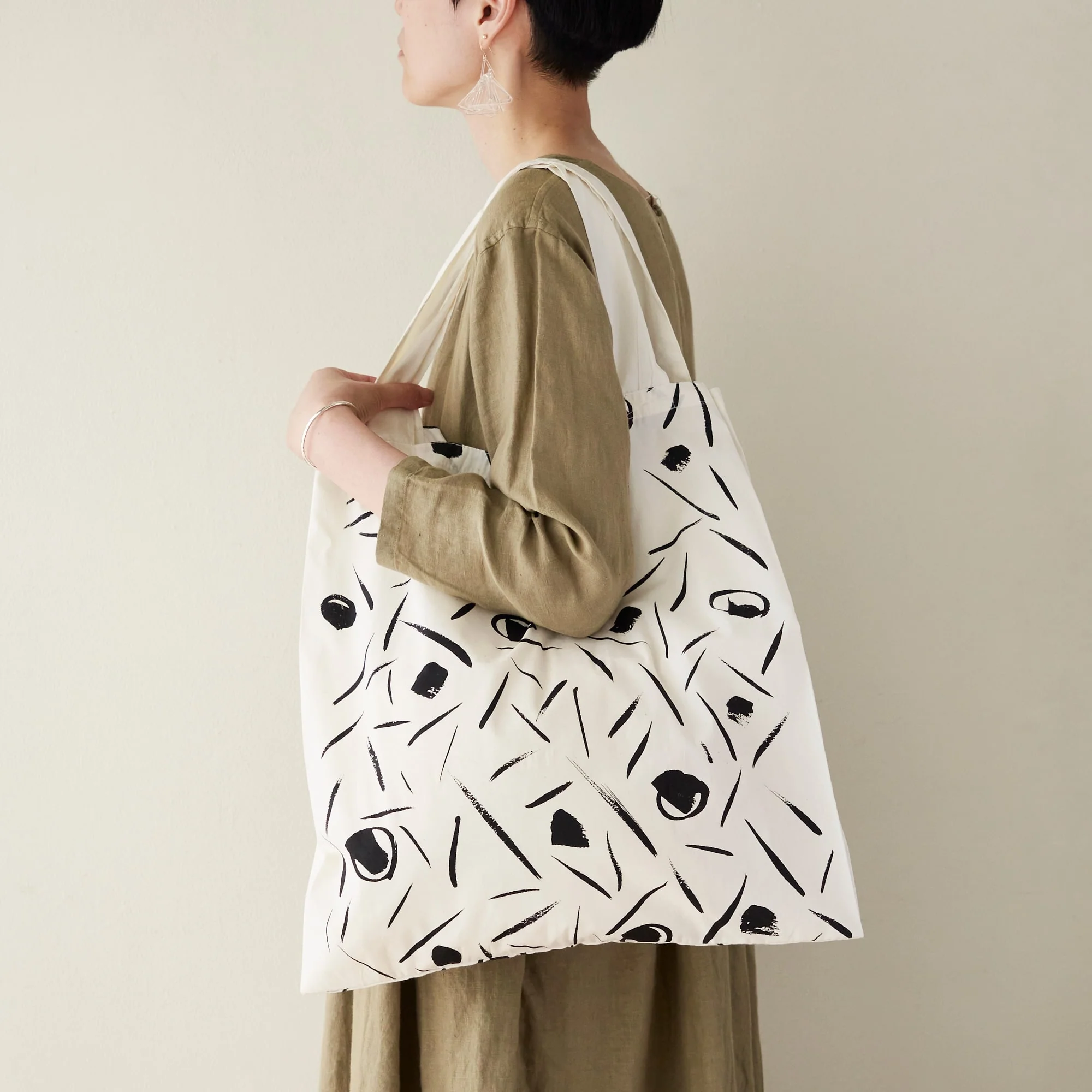 MUJI IDÉE Marche Bag - Botanical - Image 6