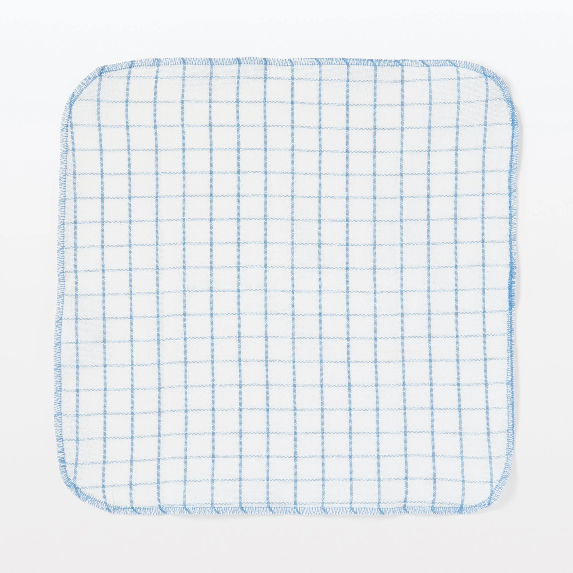 Indian Cotton Kitchen Cloths - Blue (6 Pack) - Image 2