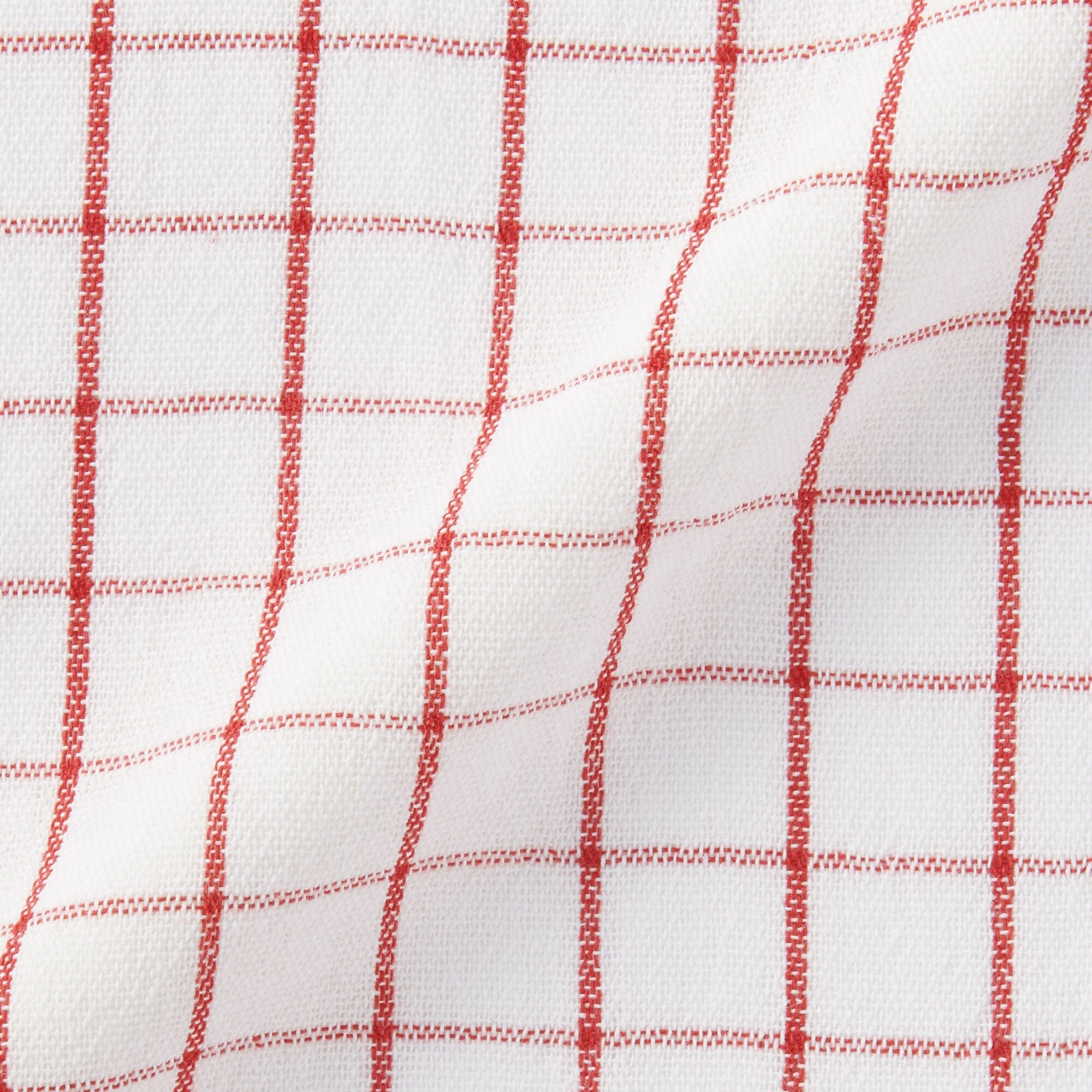 Indian Cotton Kitchen Cloths - Red (6 Pack) - Image 5