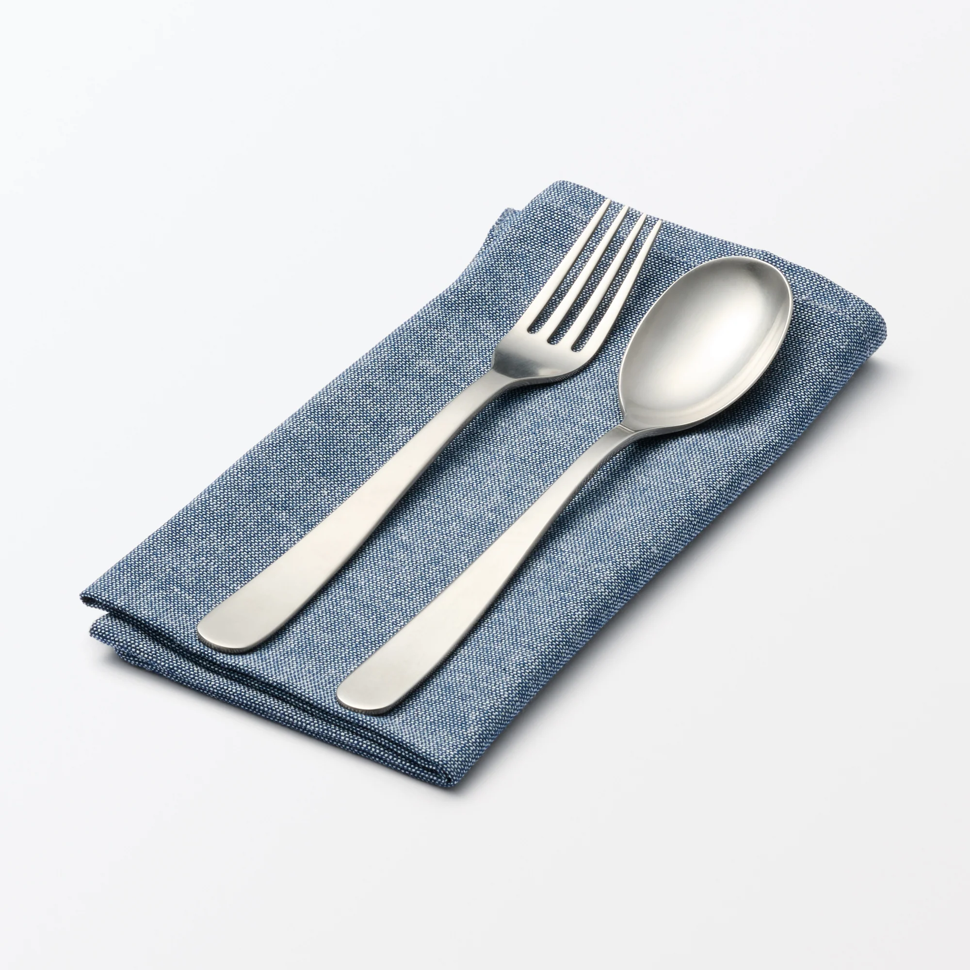 Indian Cotton Napkin - Blue - Image 2