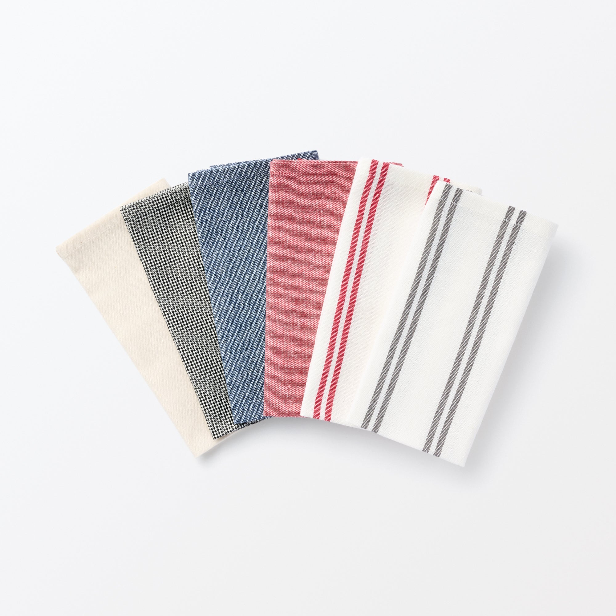 Indian Cotton Napkin - Blue - Image 5