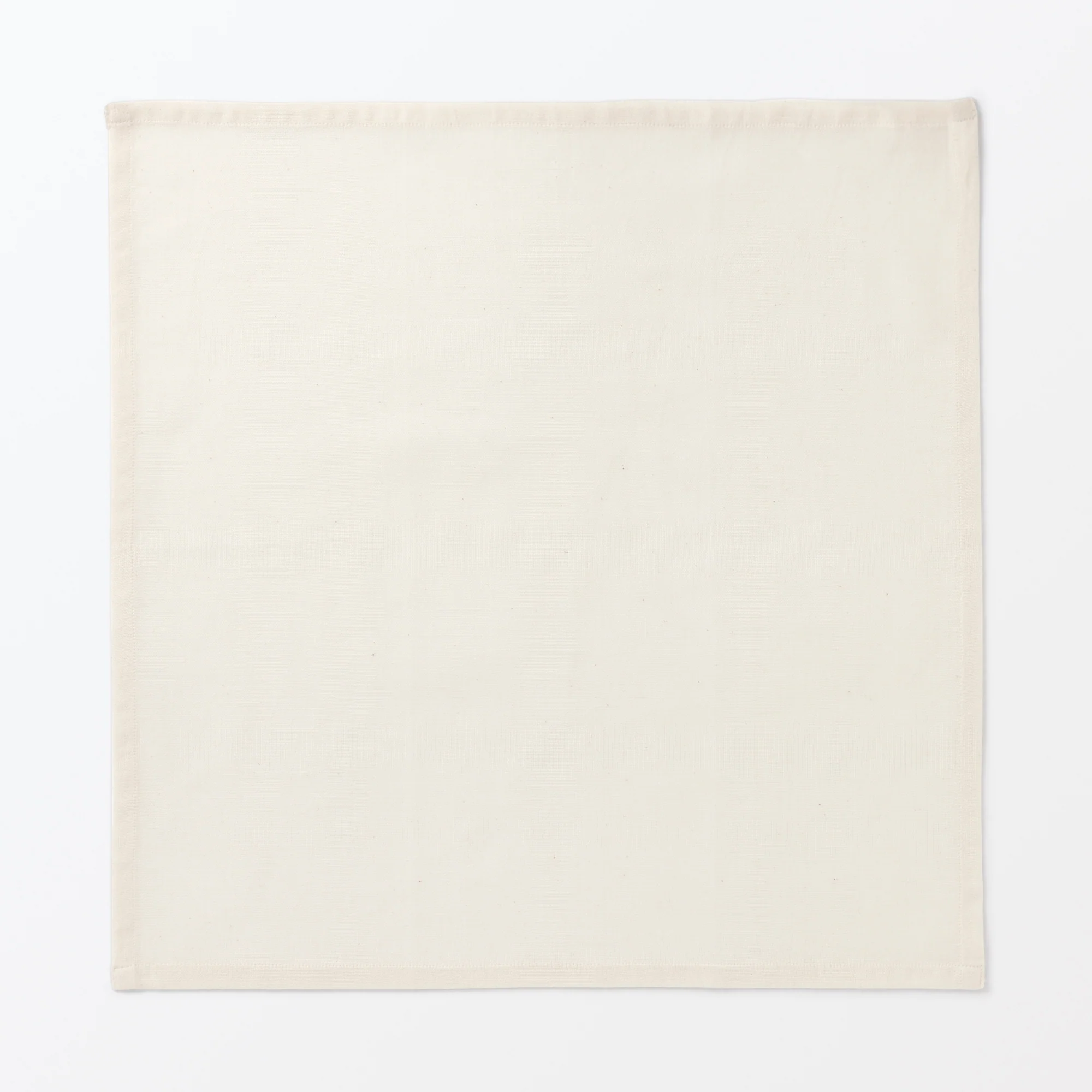 Indian Cotton Napkin - Natural - Image 3